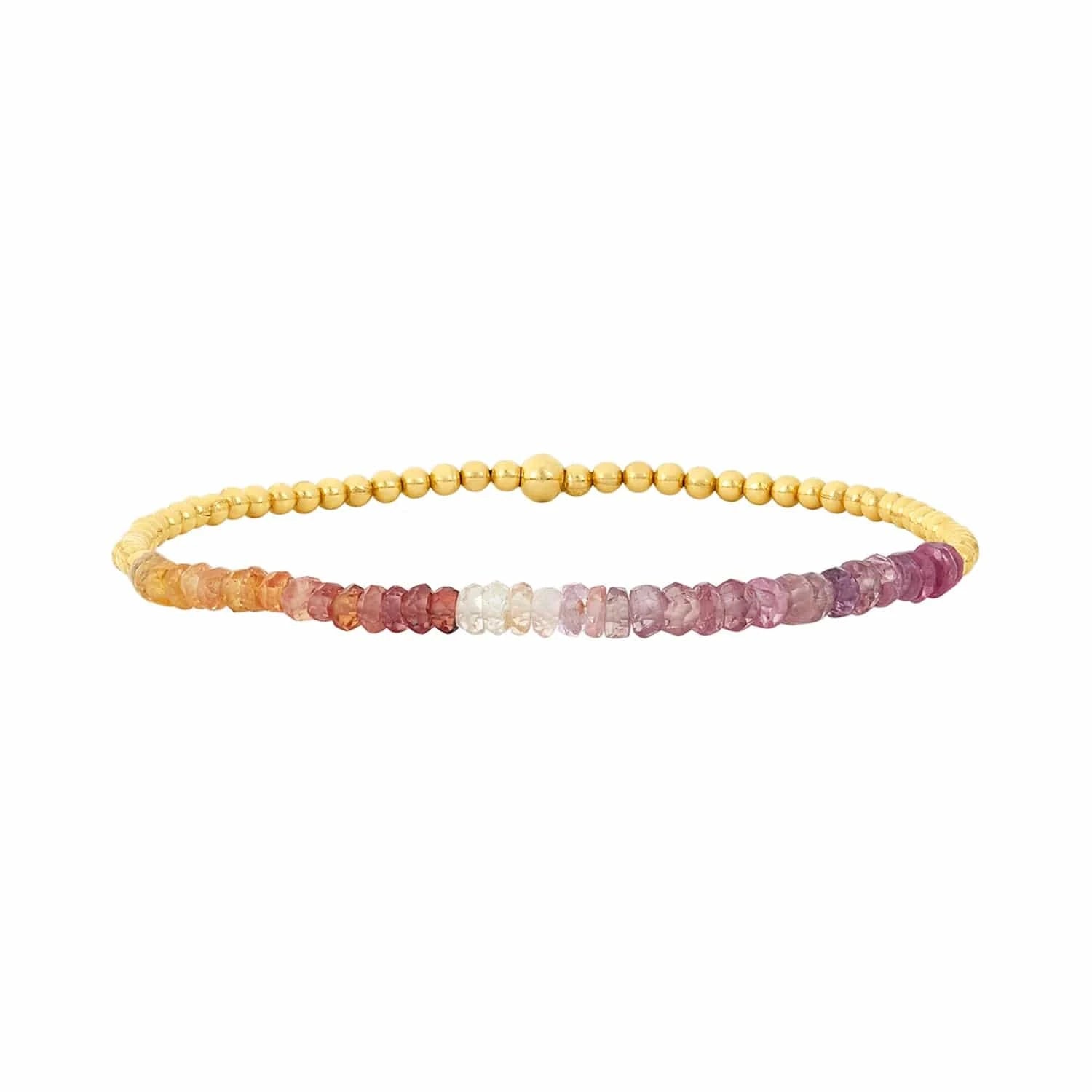 Karen Lazar BRACELETS 2mm Passion Ombre Gemstone Beaded Bracelet