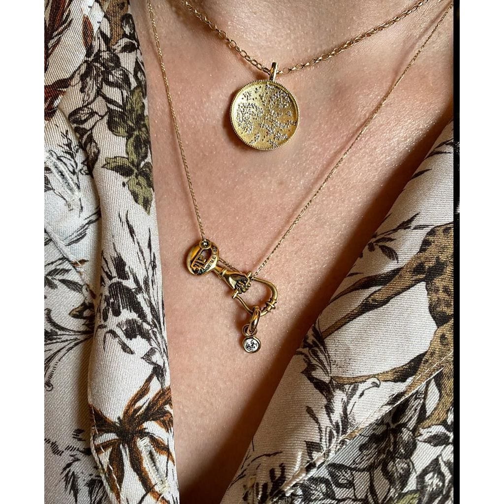 Jessie VE CHARMS Small Keep Safe Co Hand Charm