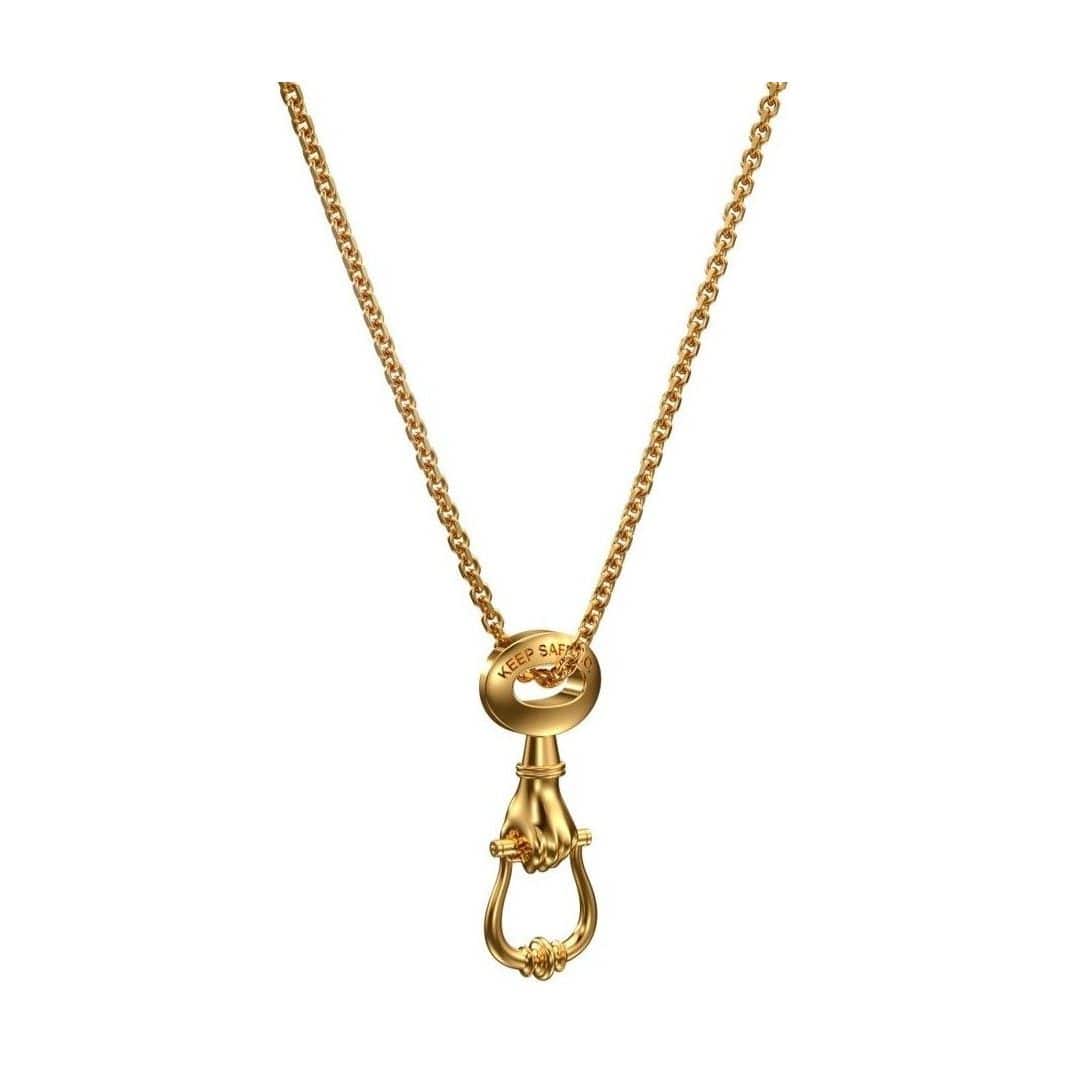 Jessie VE CHARMS Small Keep Safe Co Hand Charm