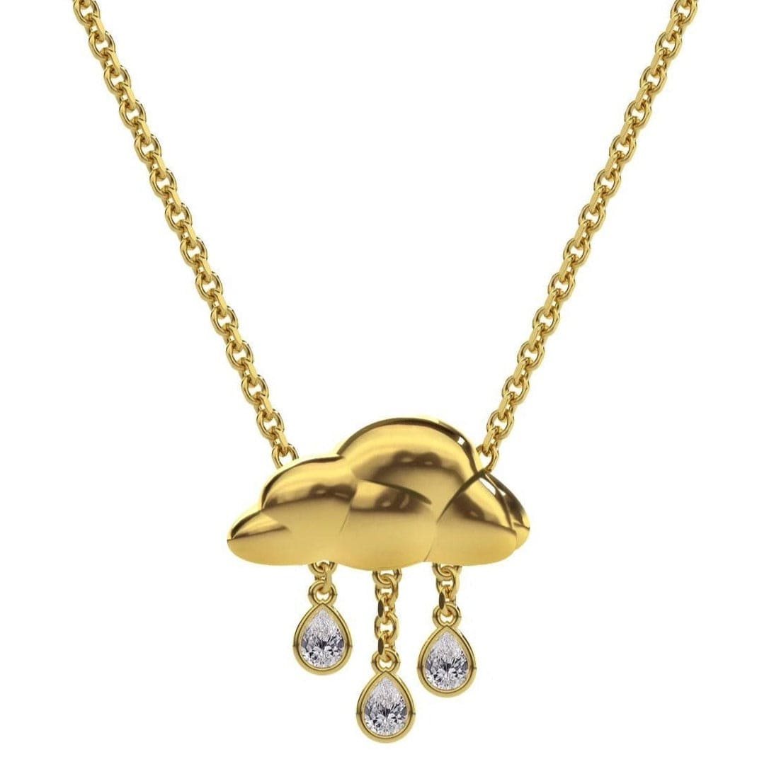 Jessie VE NECKLACES Every Cloud Diamond Necklace