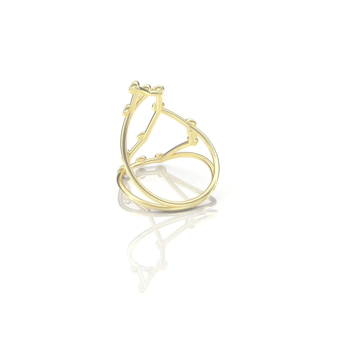 Jessie VE RINGS 6.5 Scorpio Constellation Diamond Ring