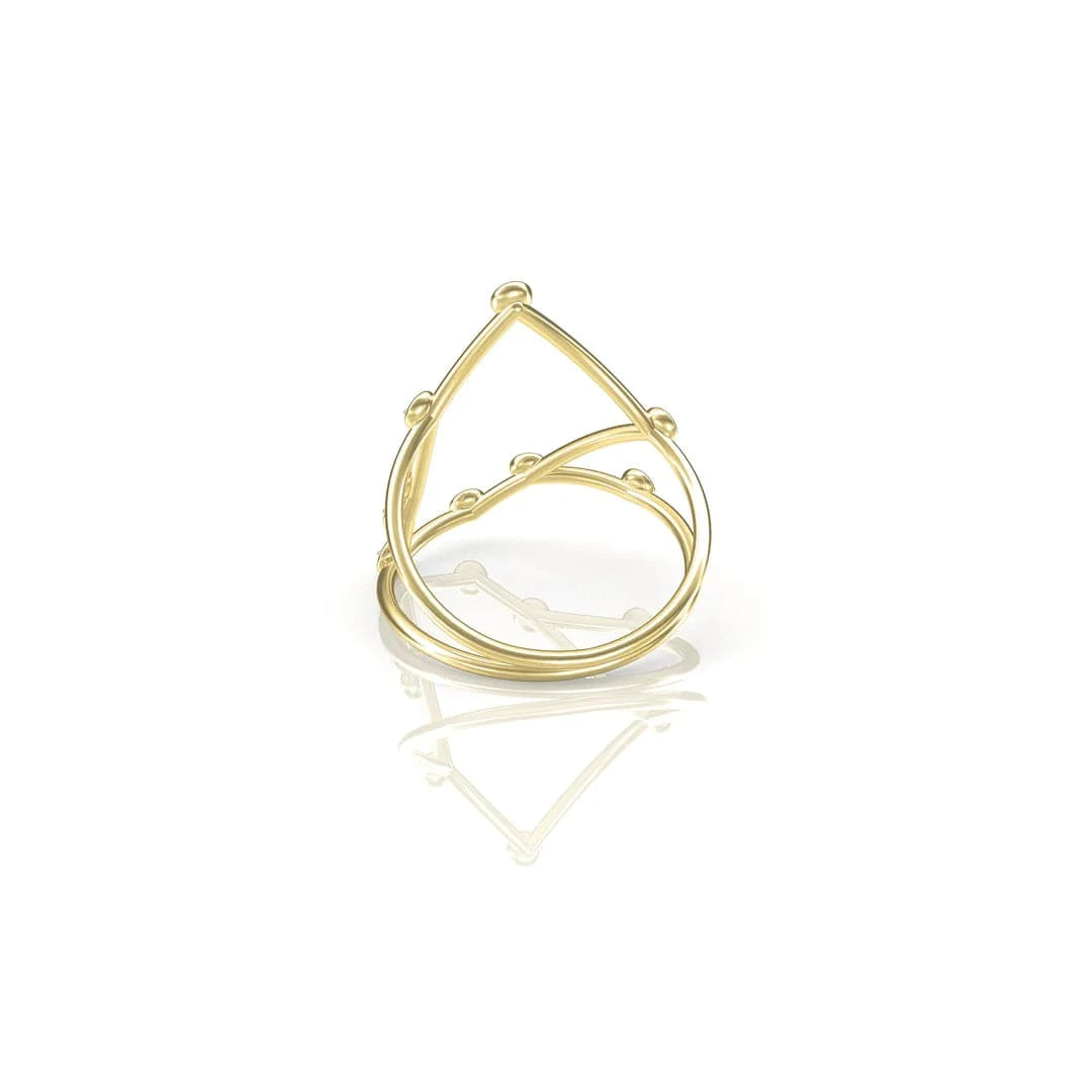 Jessie VE RINGS 7 Taurus Constellation Diamond Ring