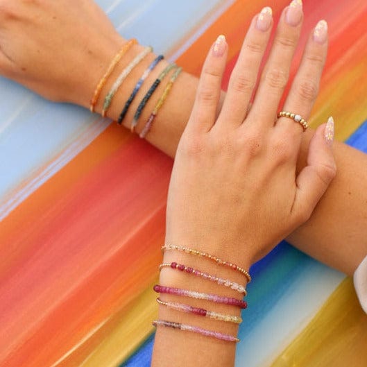 Karen Lazar BRACELETS 2mm Passion Ombre Gemstone Beaded Bracelet