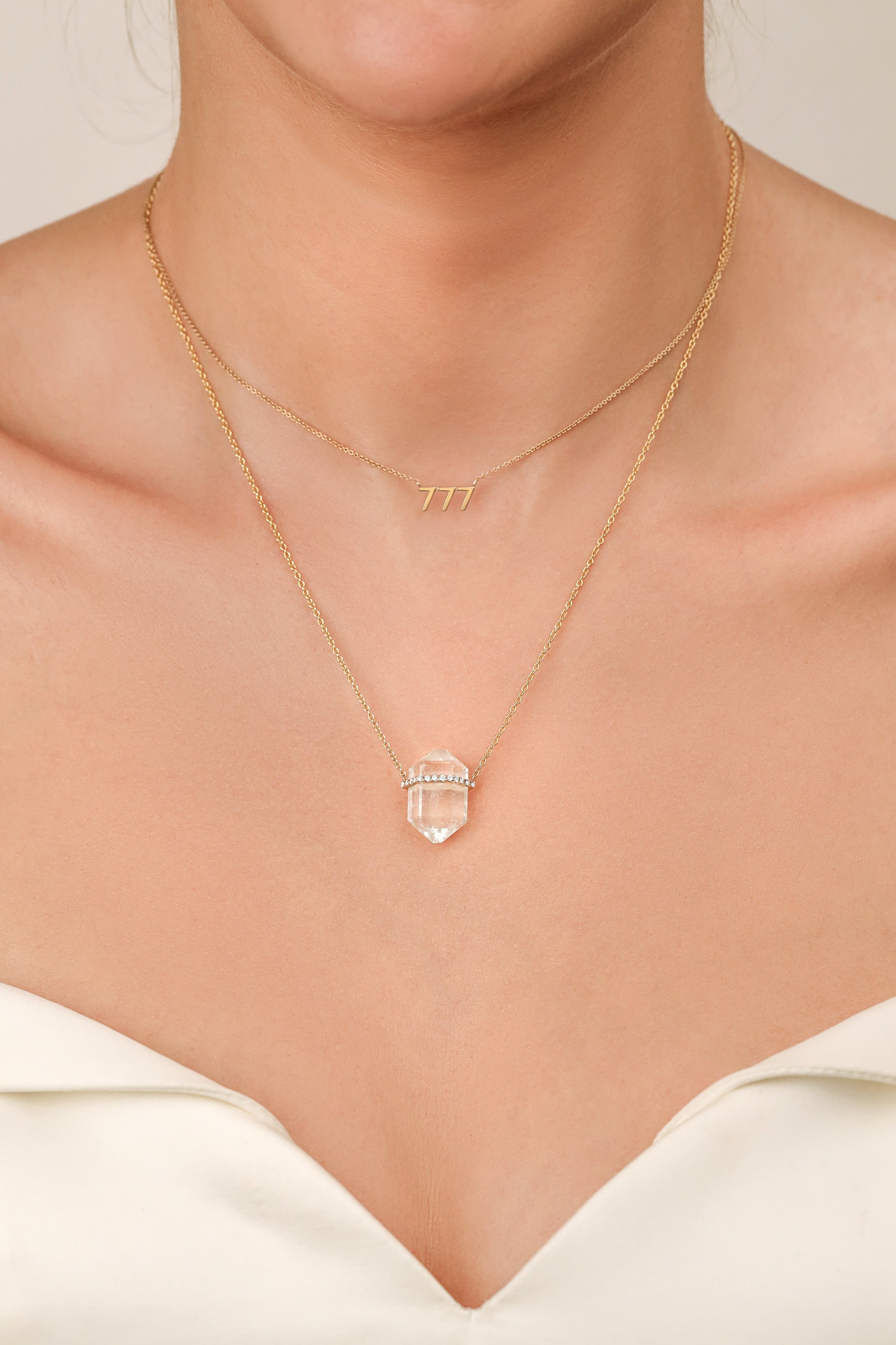 Angel Number 777 Pendant Necklace