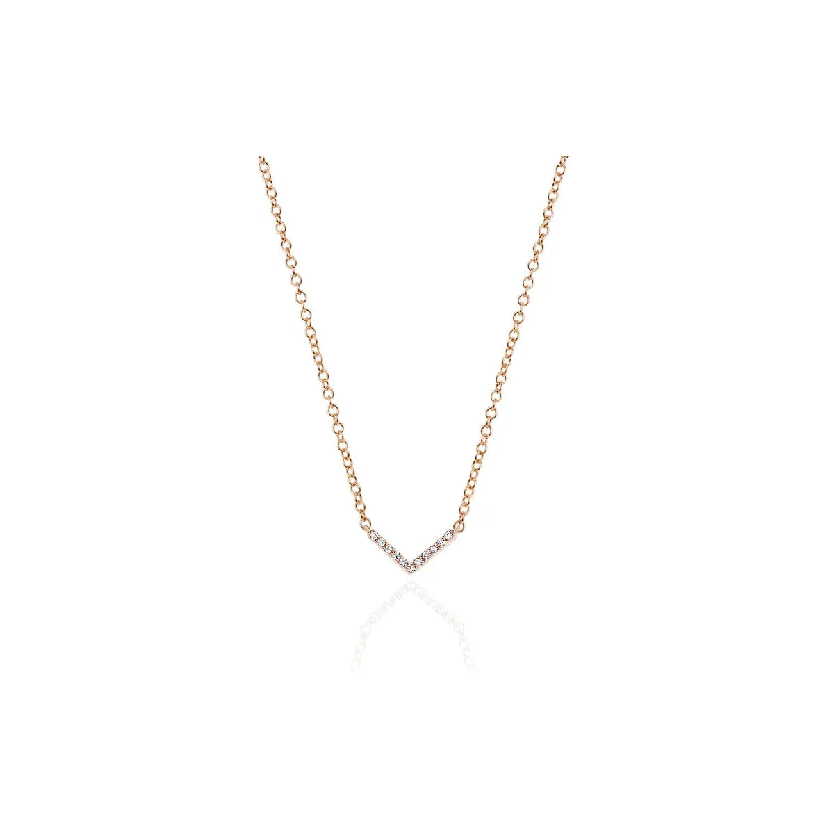 Diamond Chevron Necklace