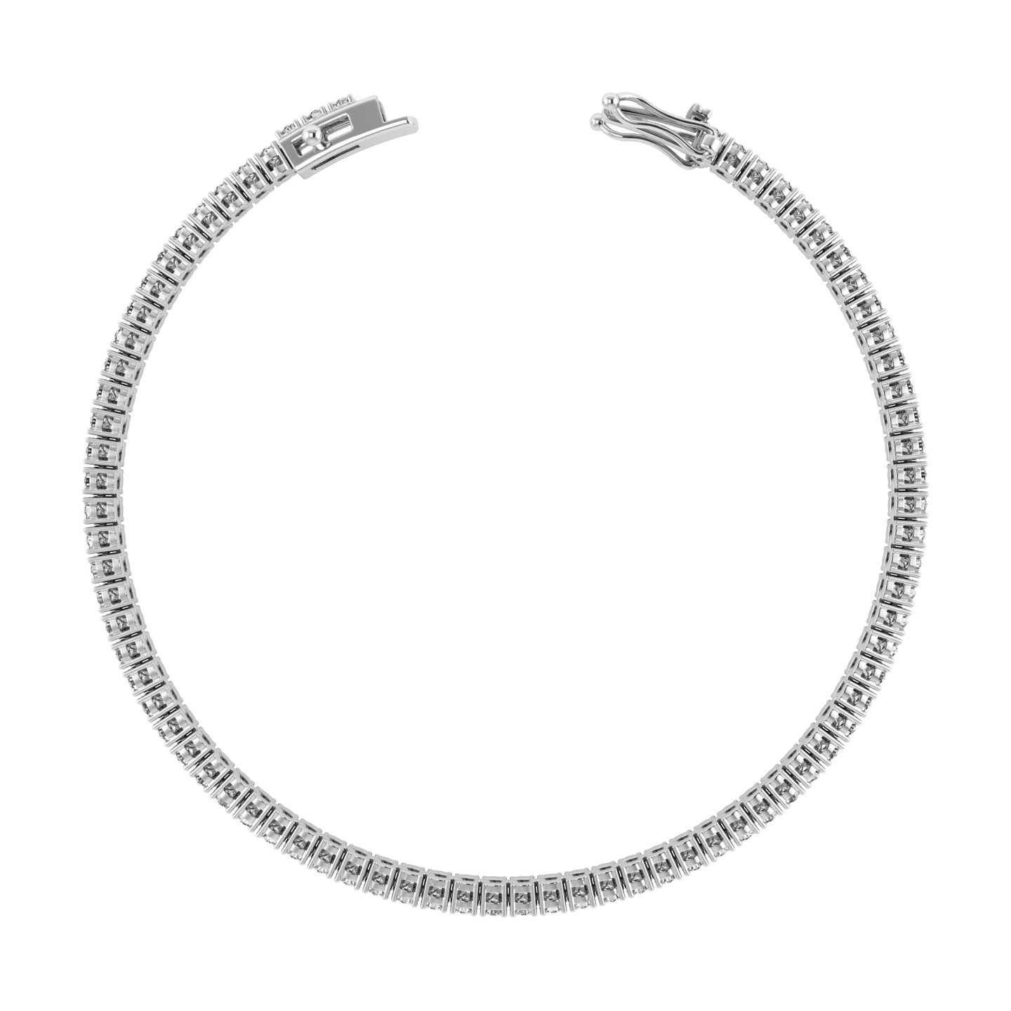 3 Carat Lab Diamond Tennis Bracelet