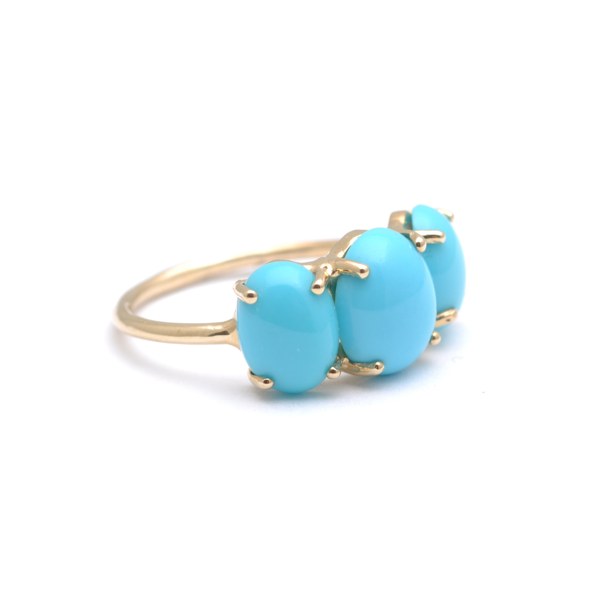 Turquoise Gumdrop Ring
