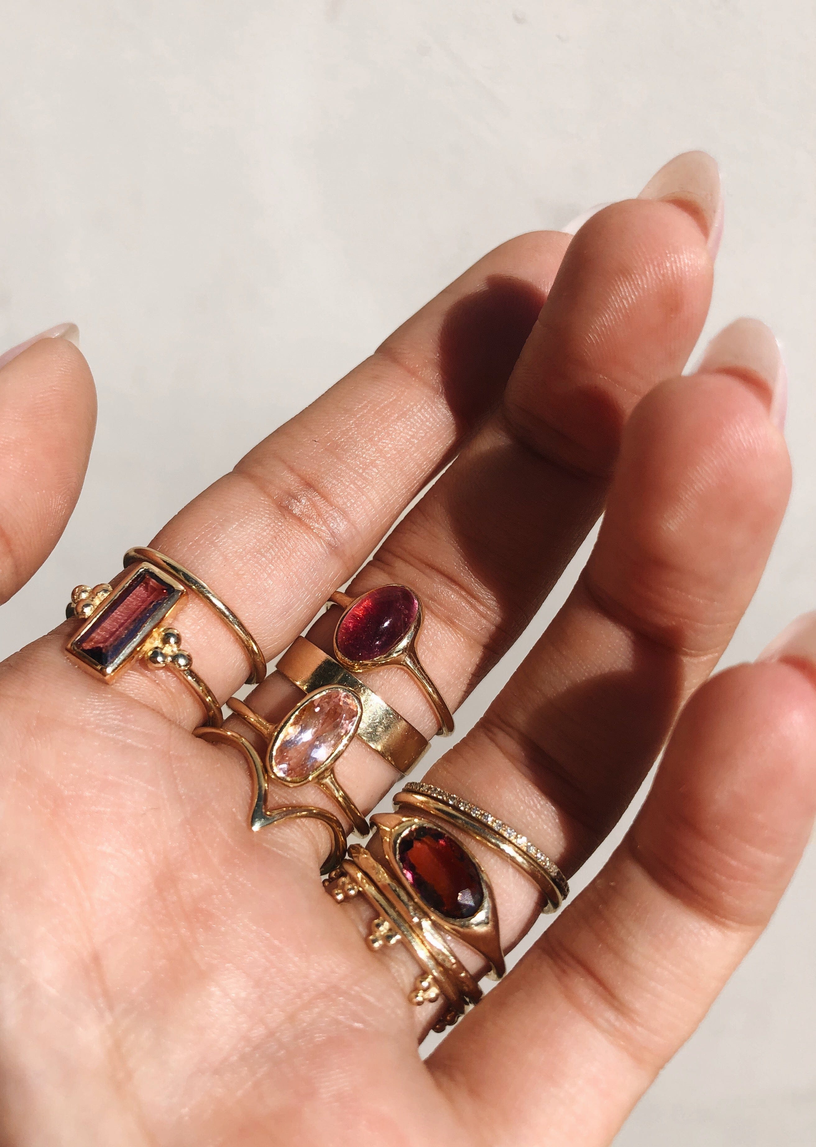 Sublimity baguette pink tourmaline