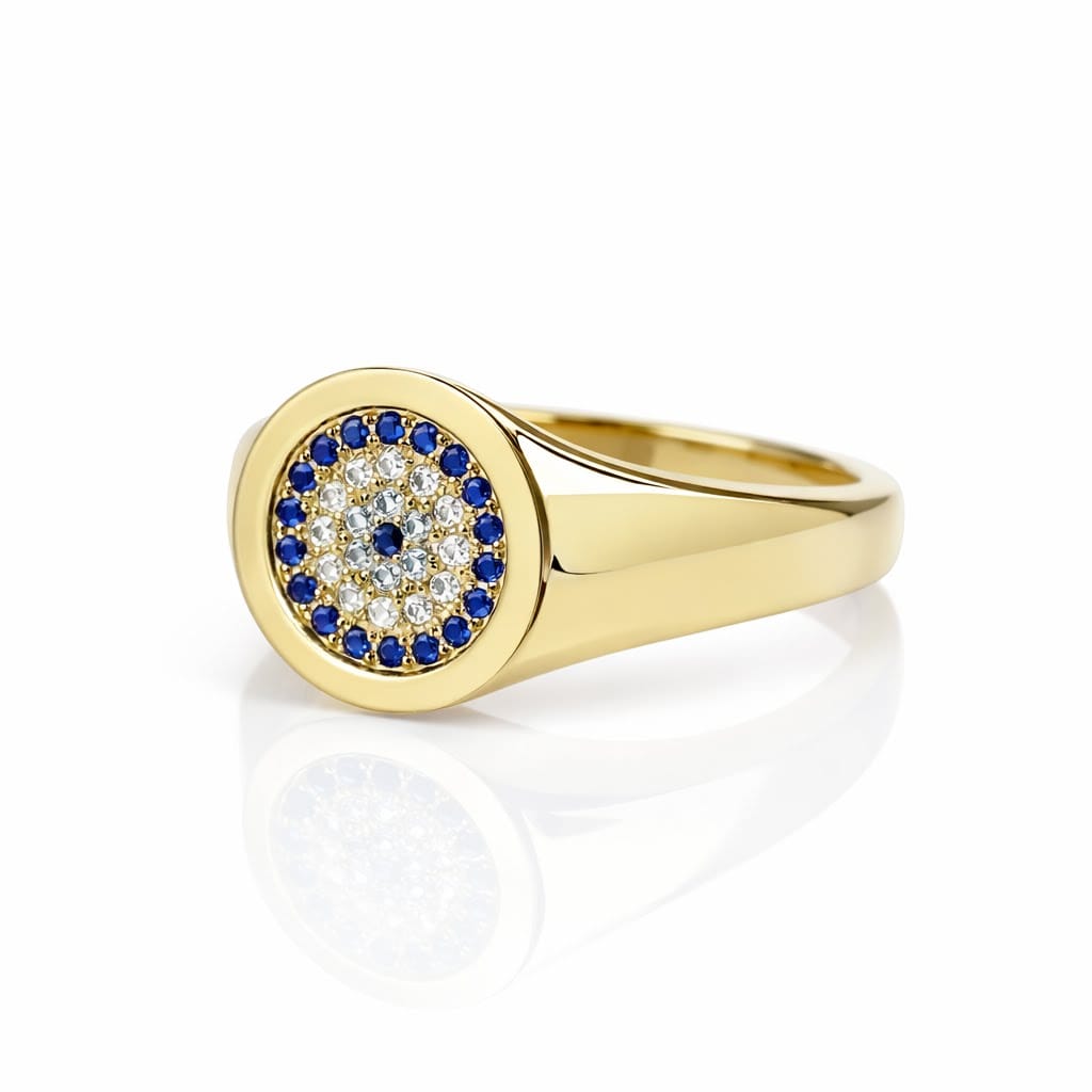 Curated Los Angeles Blue Sapphire Signet