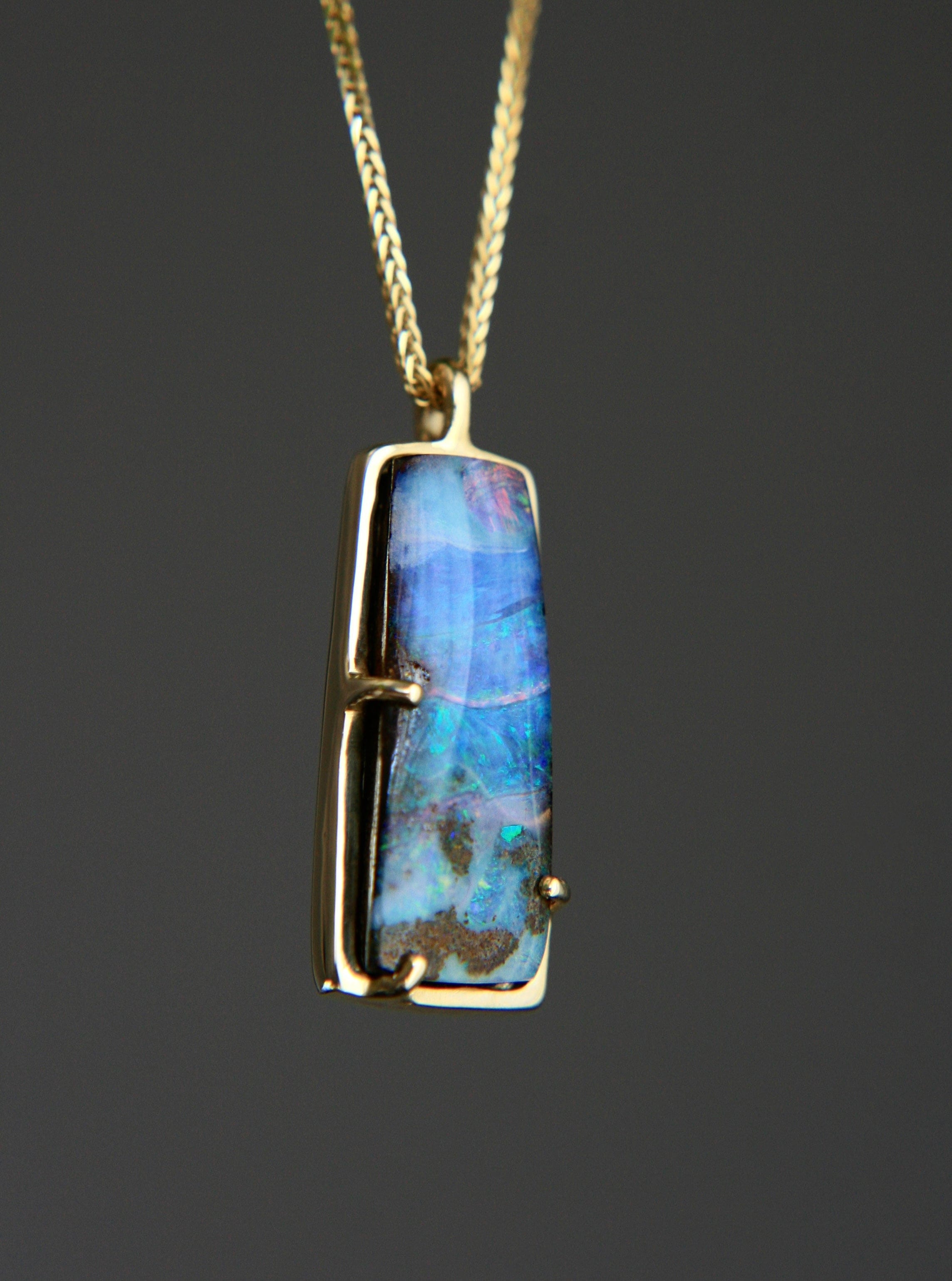 Sublimity boulder opal