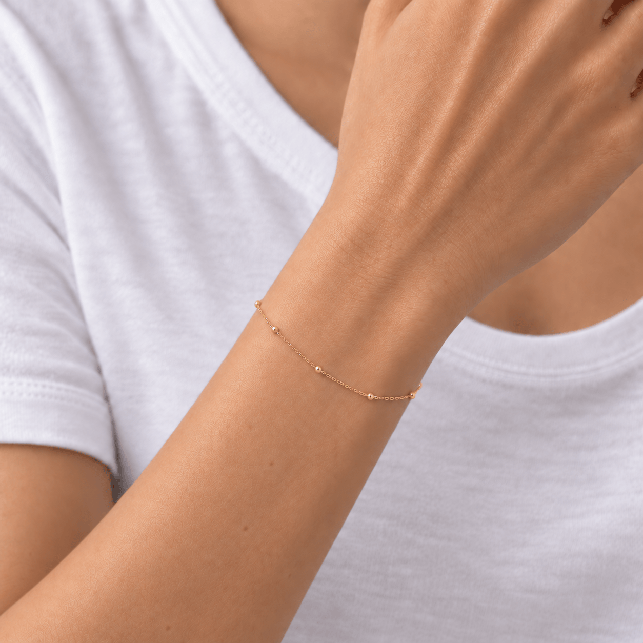 Curated LA Bracelet 14K Yellow Gold Baguette Bracelet