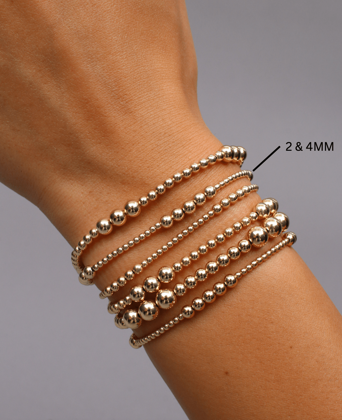 Karen Lazar Design BRACELETS 2 & 4mm Pattern Signature Bracelet