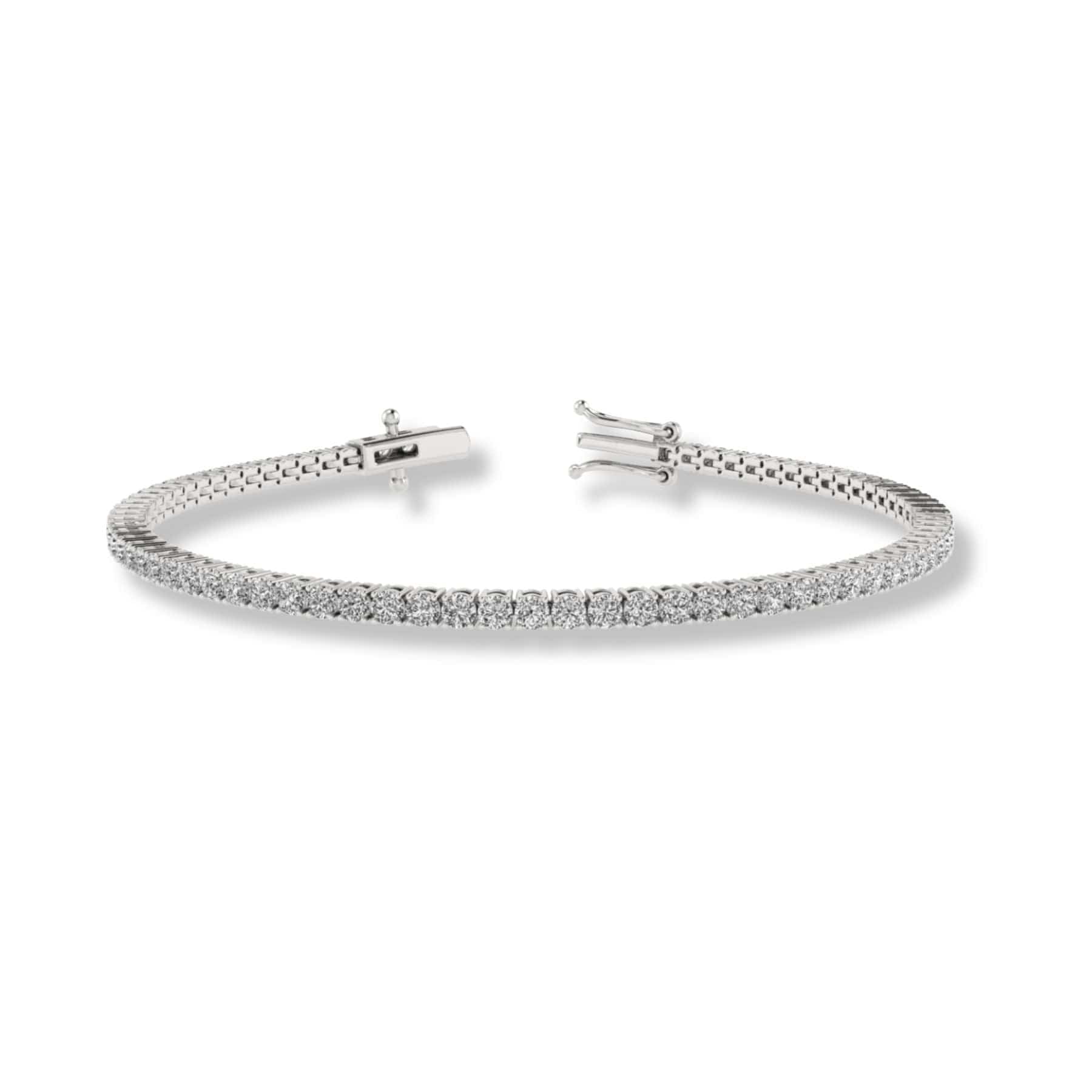 Curated Los Angeles BRACELETS 3 Carat Lab Diamond Tennis Bracelet
