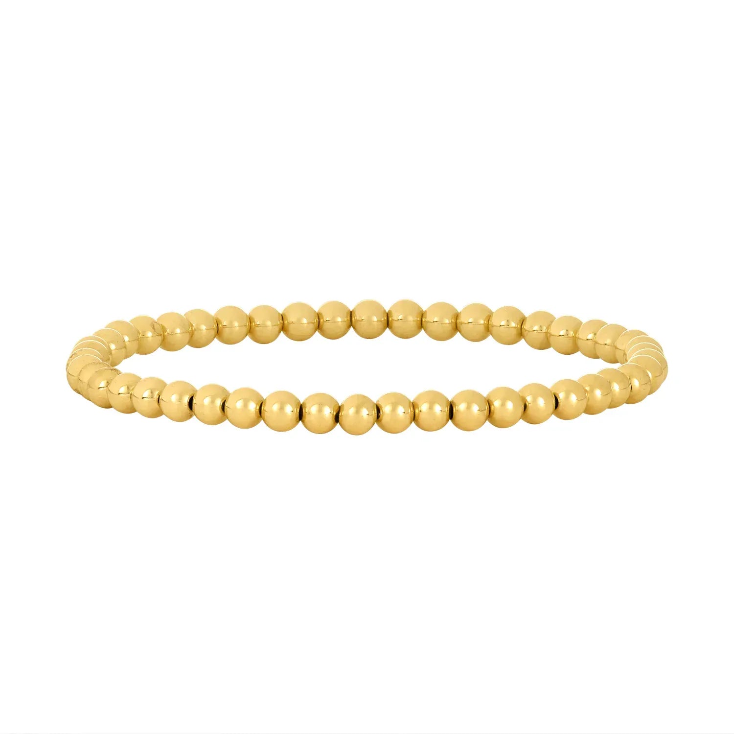 Karen Lazar BRACELETS 3mm Karen Lazar Gold Bead Layering Bracelet