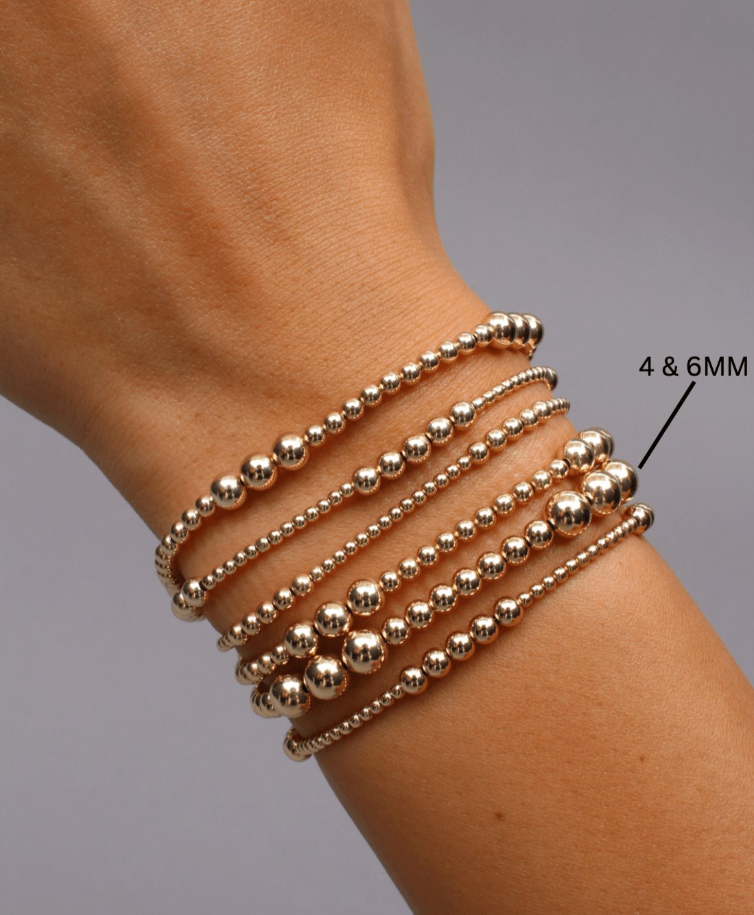 Karen Lazar Design BRACELETS 4 & 6mm Pattern Signature Bracelet