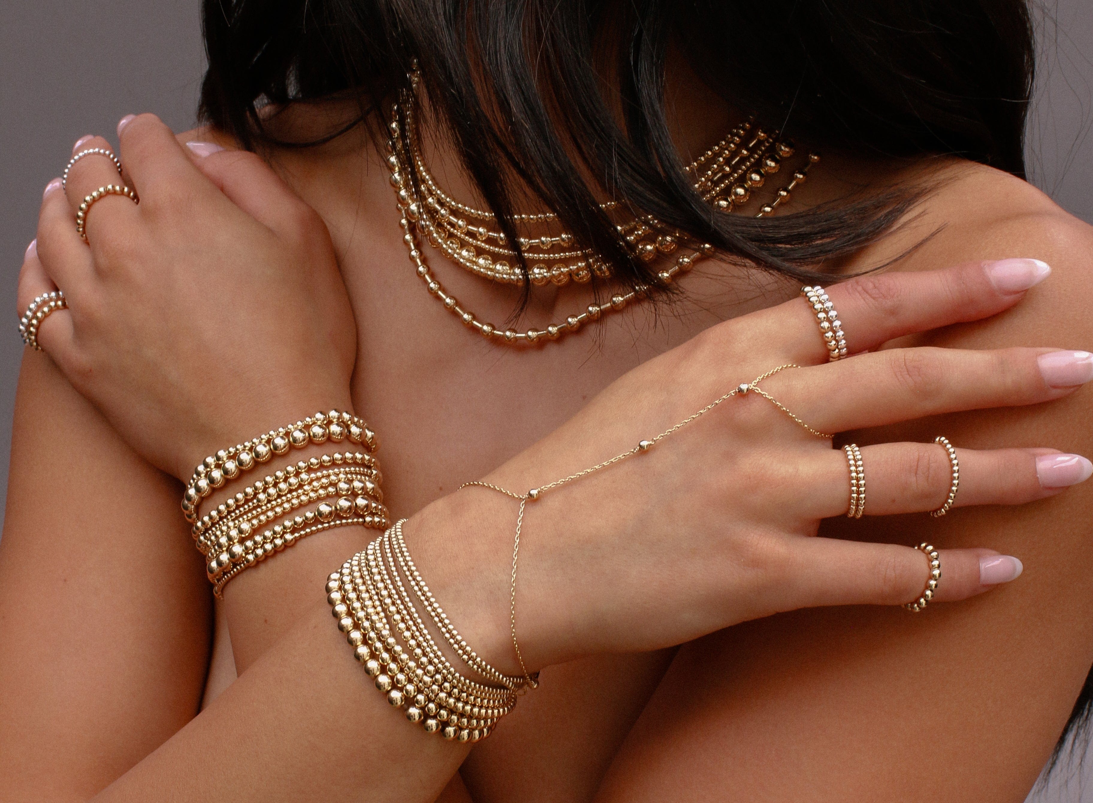 Karen Lazar Design BRACELETS 4 & 6mm Pattern Signature Bracelet