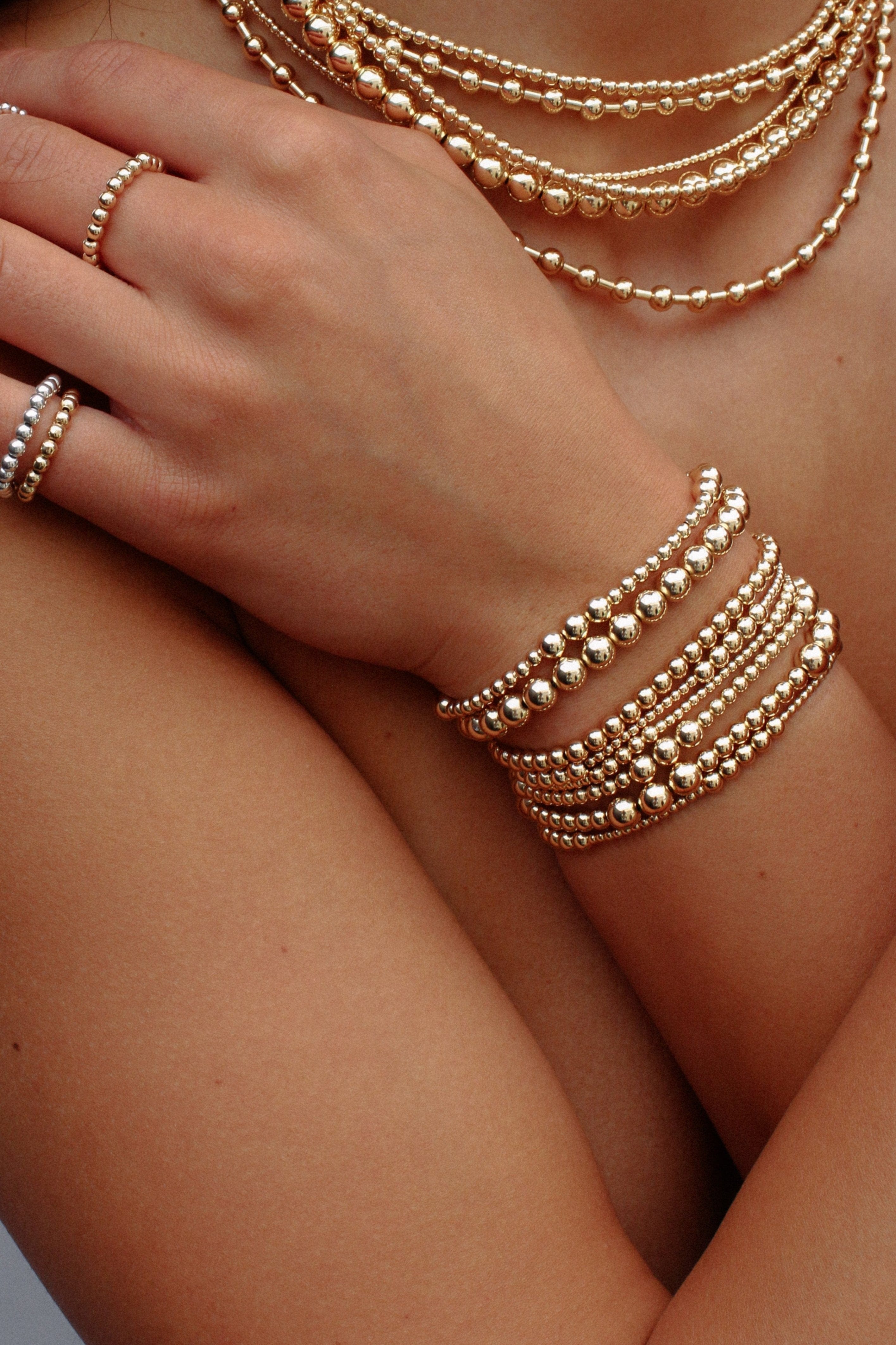 Karen Lazar Design BRACELETS 4 & 6mm Pattern Signature Bracelet