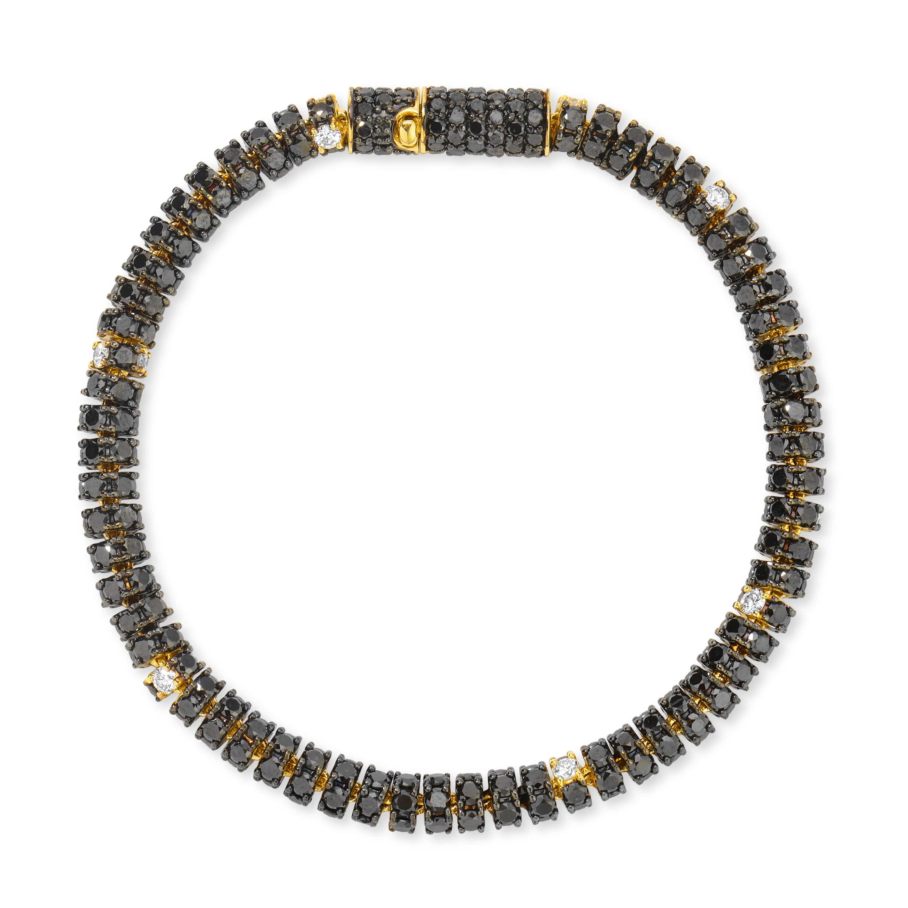 Curated Los Angeles BRACELETS Black Diamond Eternity Bracelet