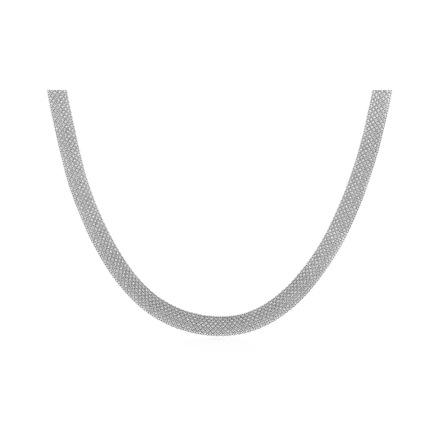 EF COLLECTION BRACELETS Gold Mesh Necklace