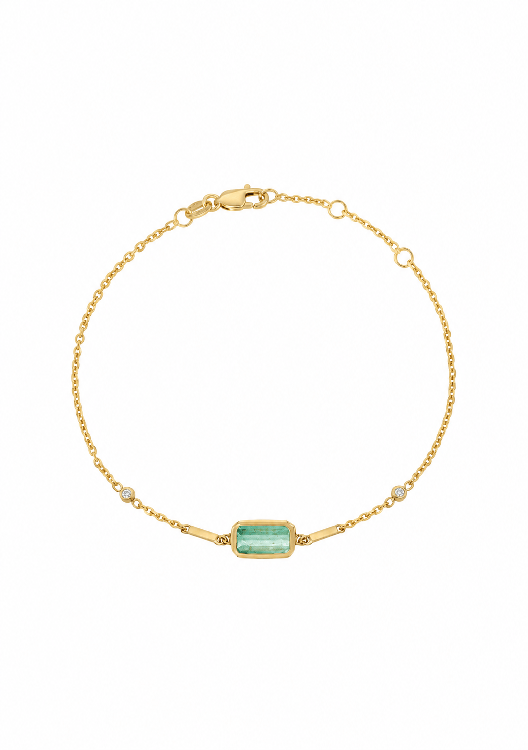 christinamagdolna BRACELETS Night Palma Bracelet in Lagoon Tourmaline