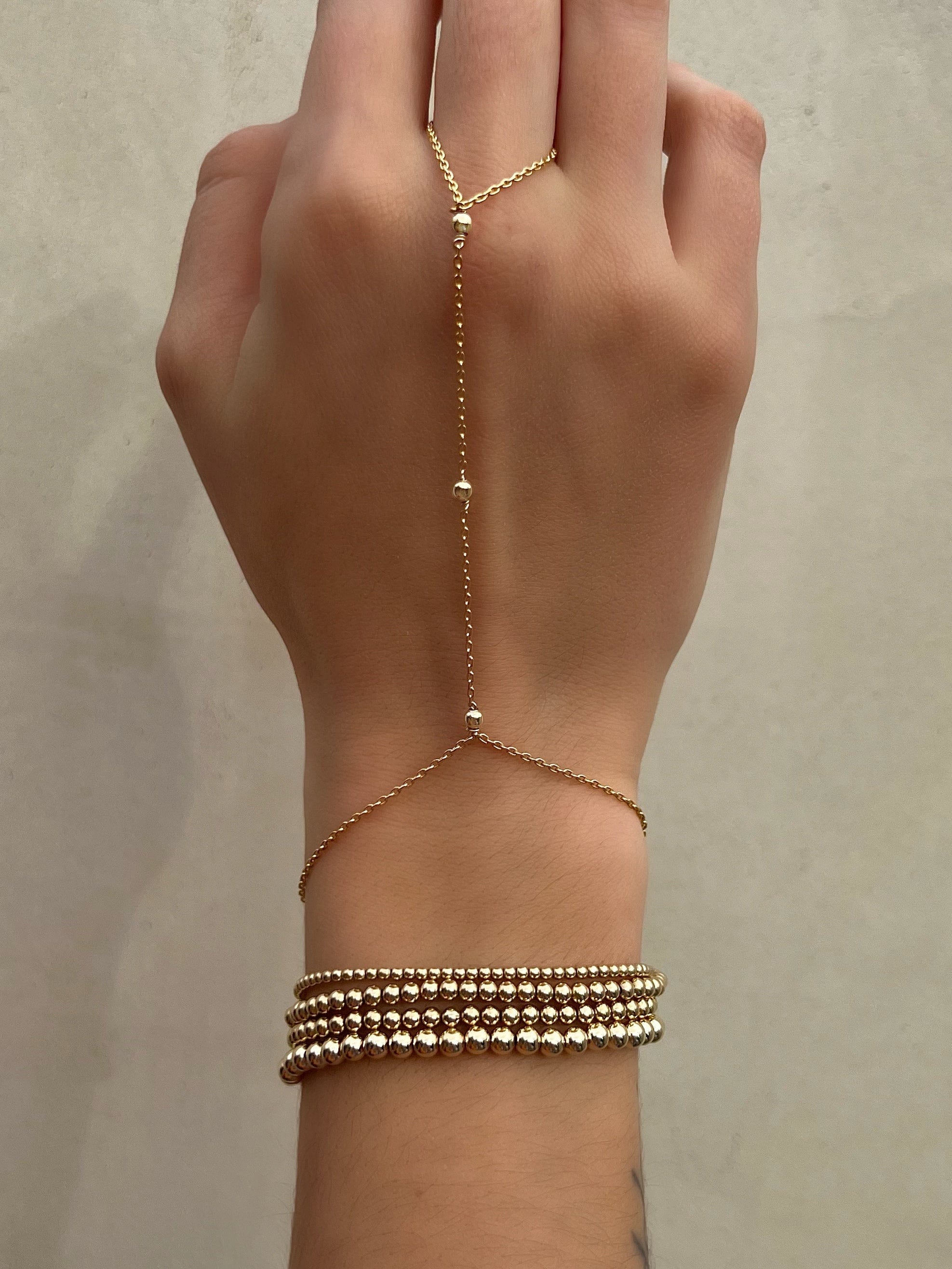 Karen Lazar BRACELETS The KLD Hand Chain