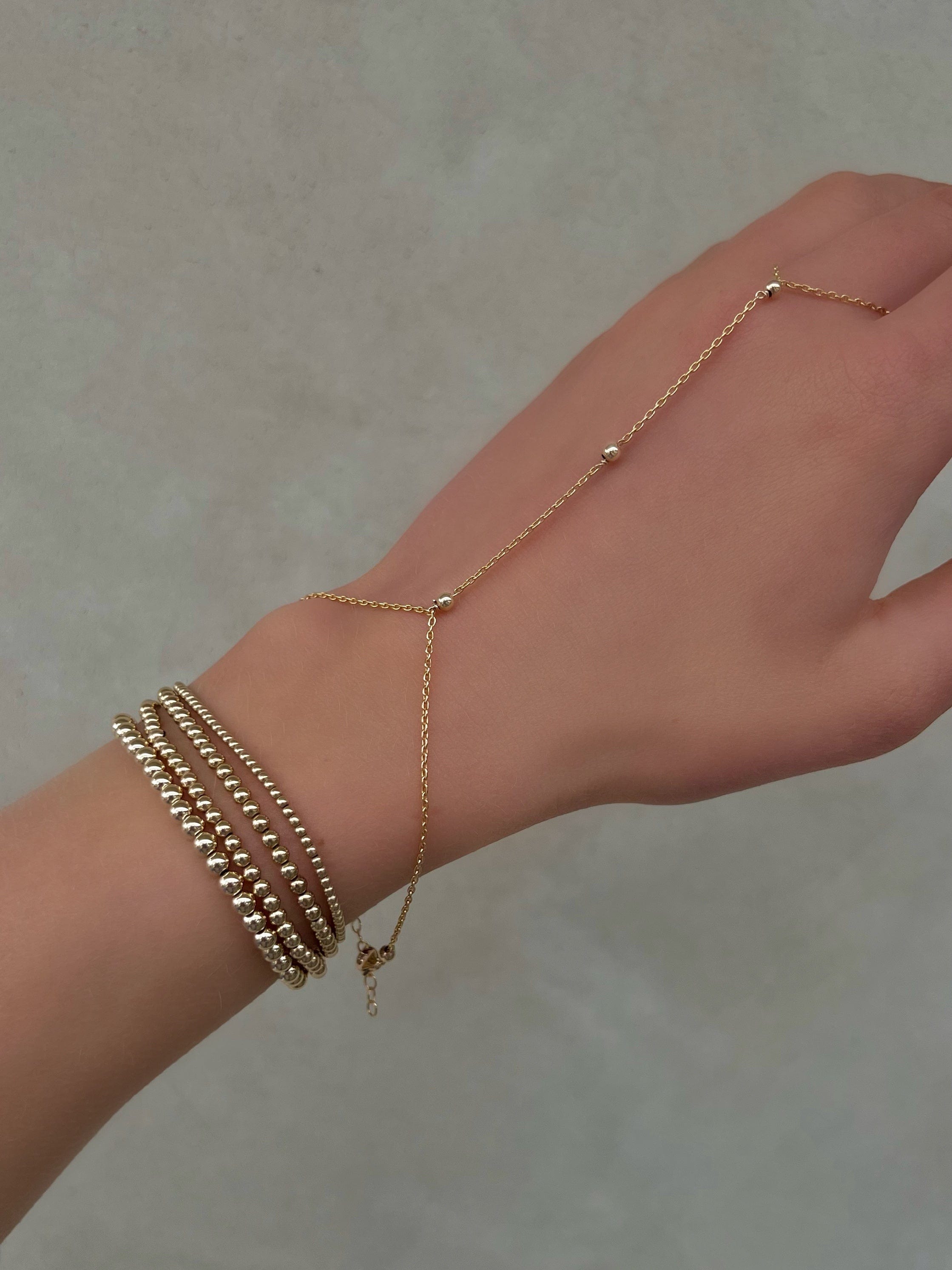 Karen Lazar BRACELETS The KLD Hand Chain