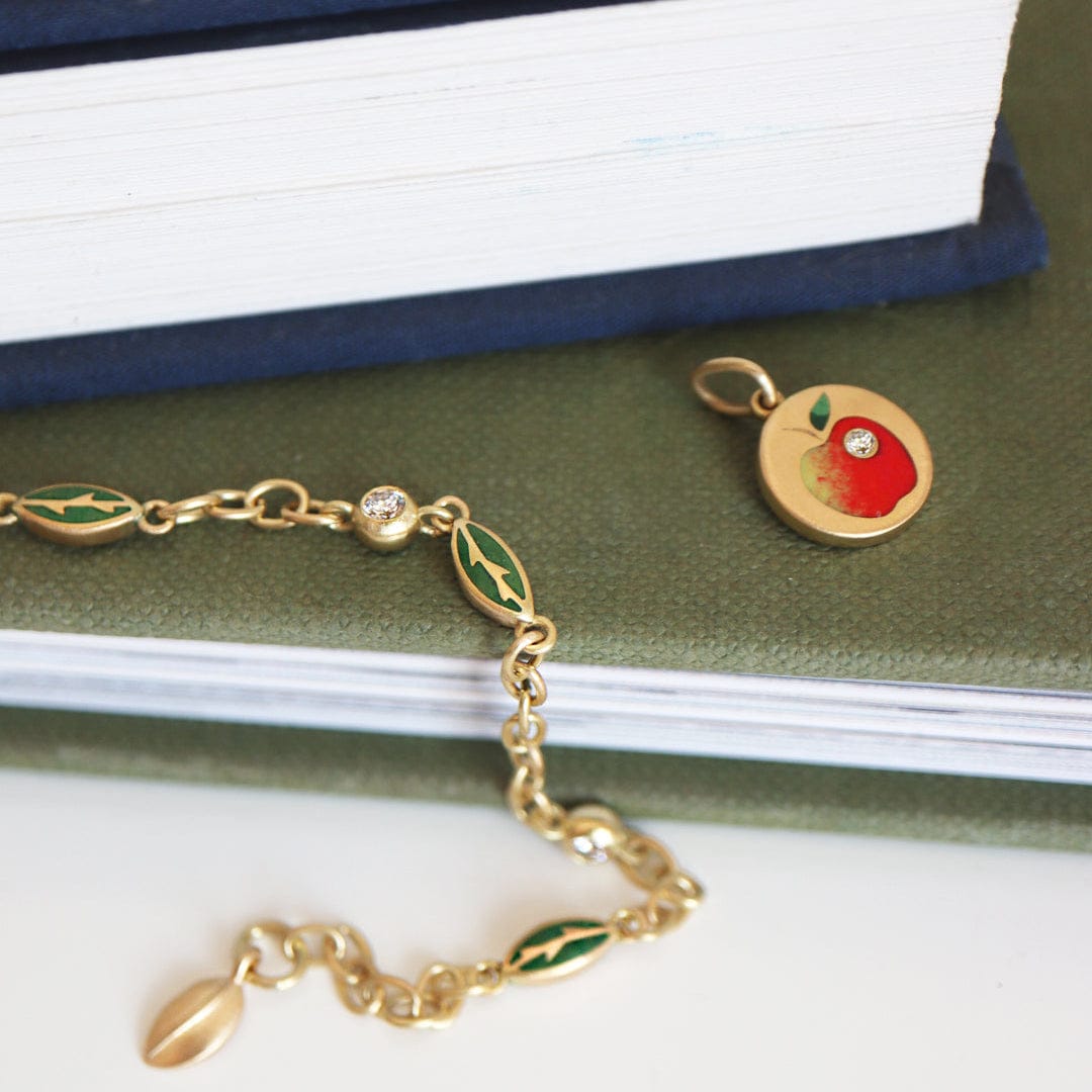 Gwen Barba CHARMS Apple Pendant