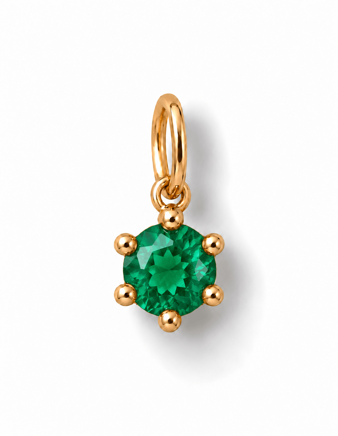 Curated Los Angeles CHARMS May - Emerald Birthstone Charms