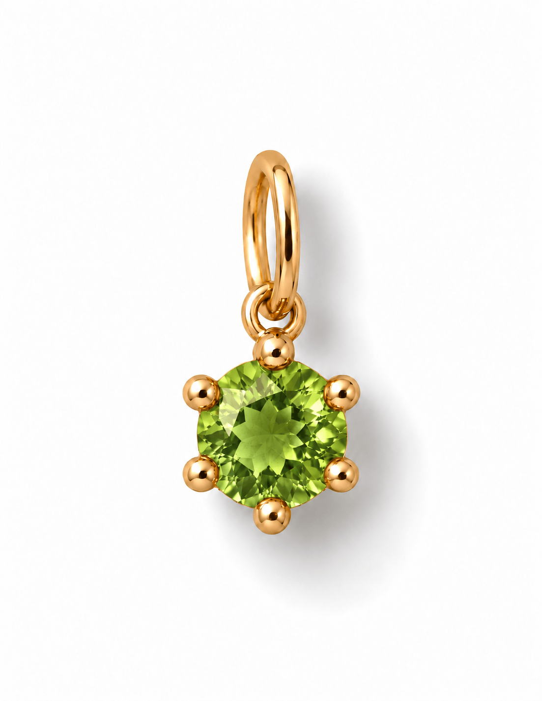 Curated Los Angeles CHARMS August - Peridot Birthstone Charms