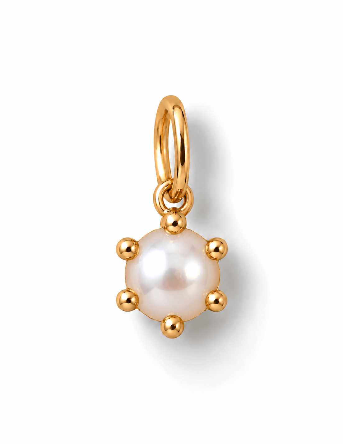 Curated Los Angeles CHARMS June - Pearl Birthstone Charms