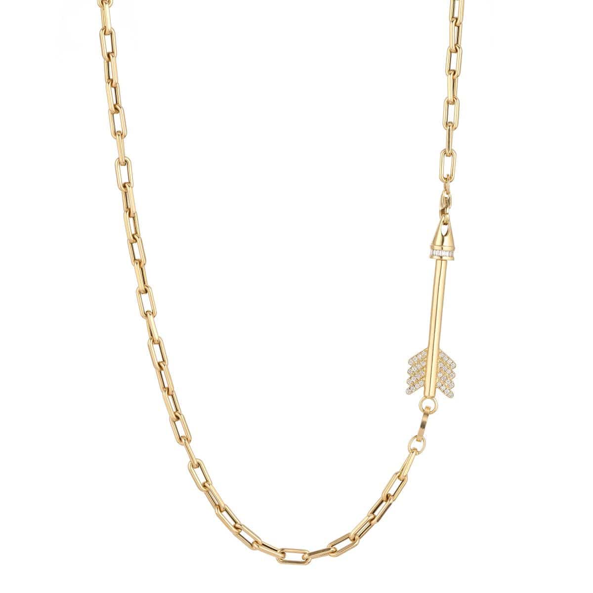 Adina Reyter CHARMS Diamond Arrow Hinged Charm for Big Beads