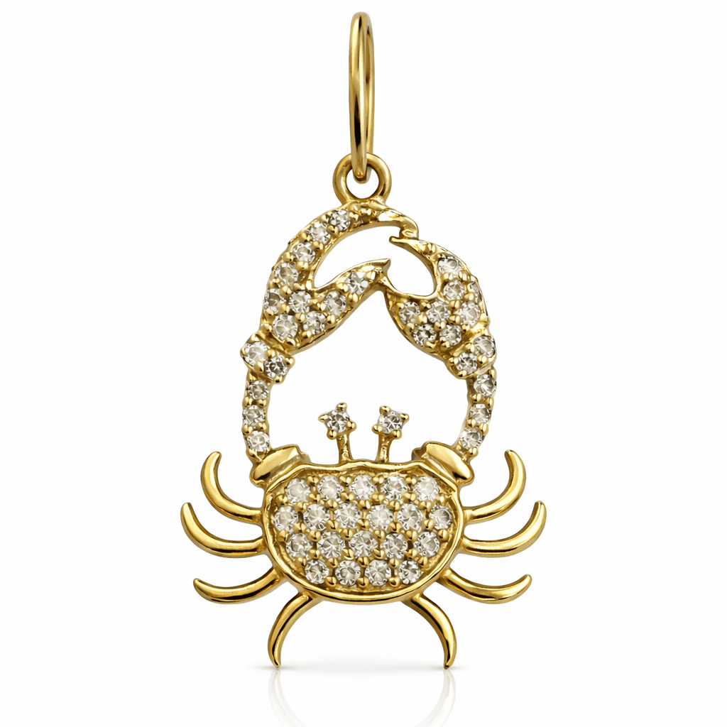 Curated Los Angeles CHARMS Diamond Crab Charm