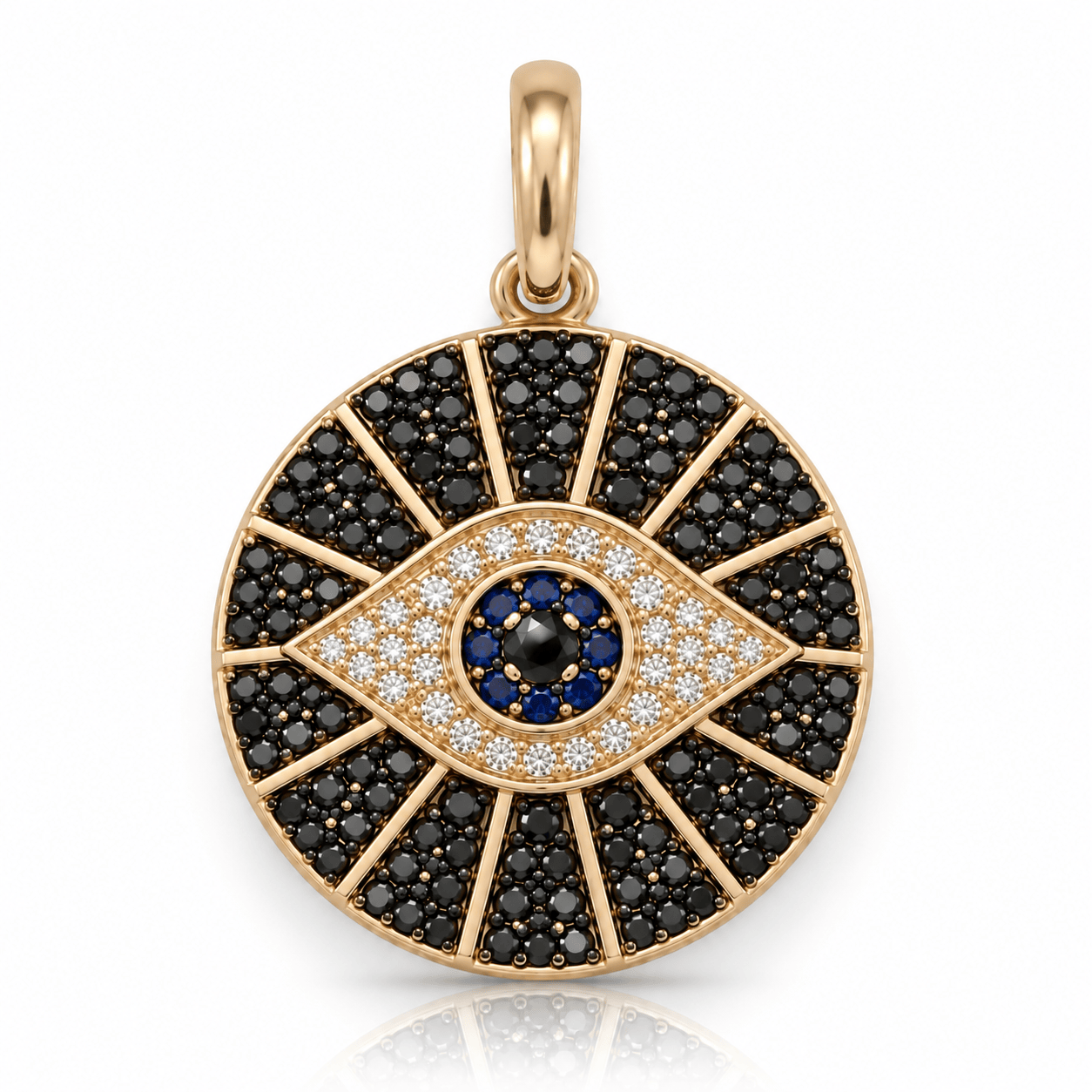 CLA CHARMS Diamond Evil Eye Charm