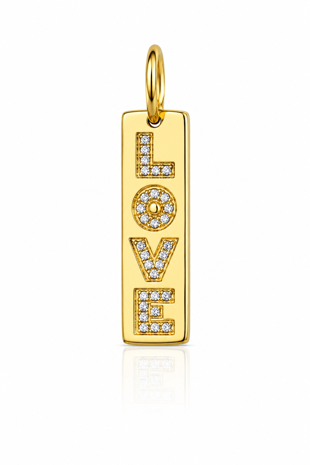 Curated Los Angeles CHARMS Diamond Love Charm