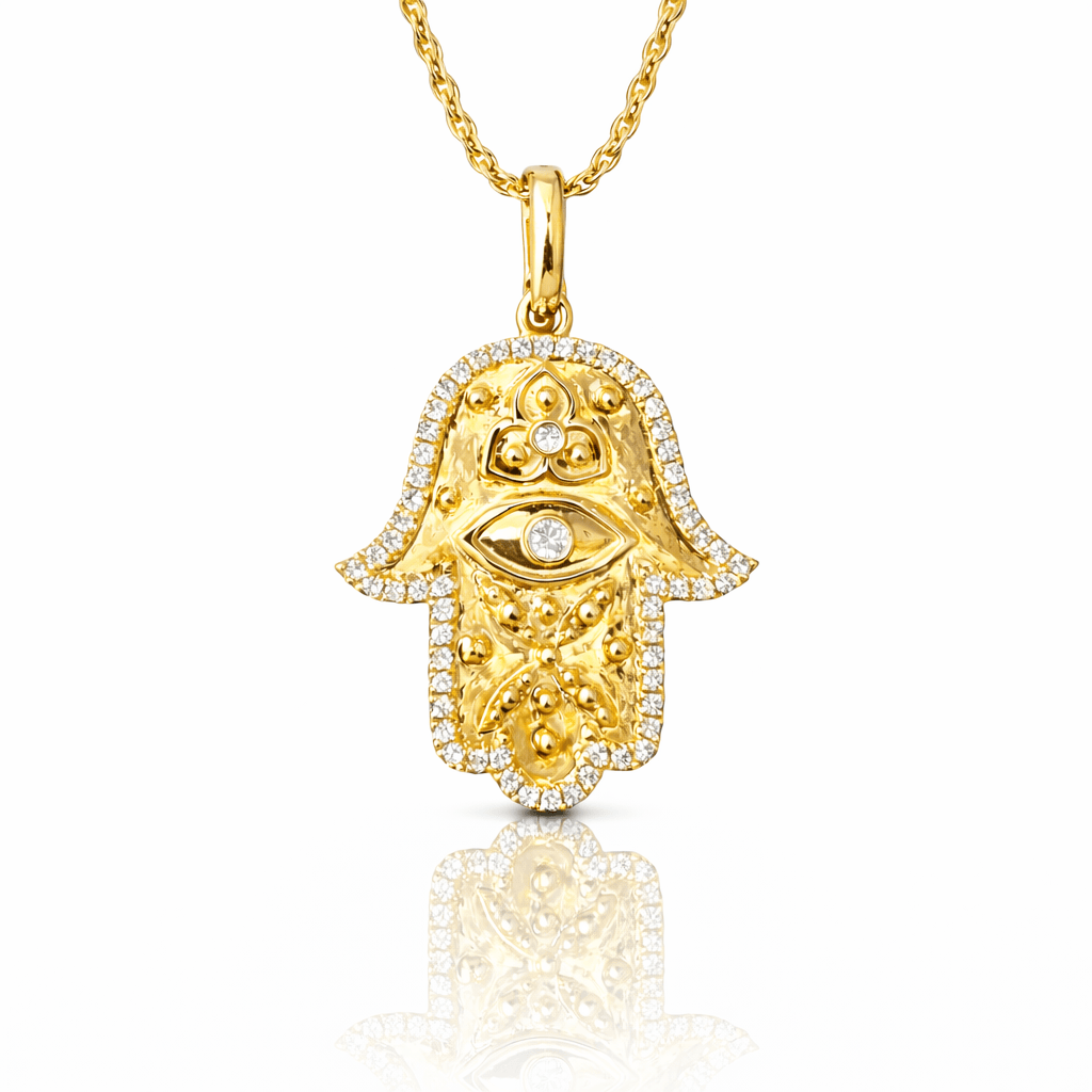 Curated Los Angeles CHARMS Hamsa Evil Eye Charm