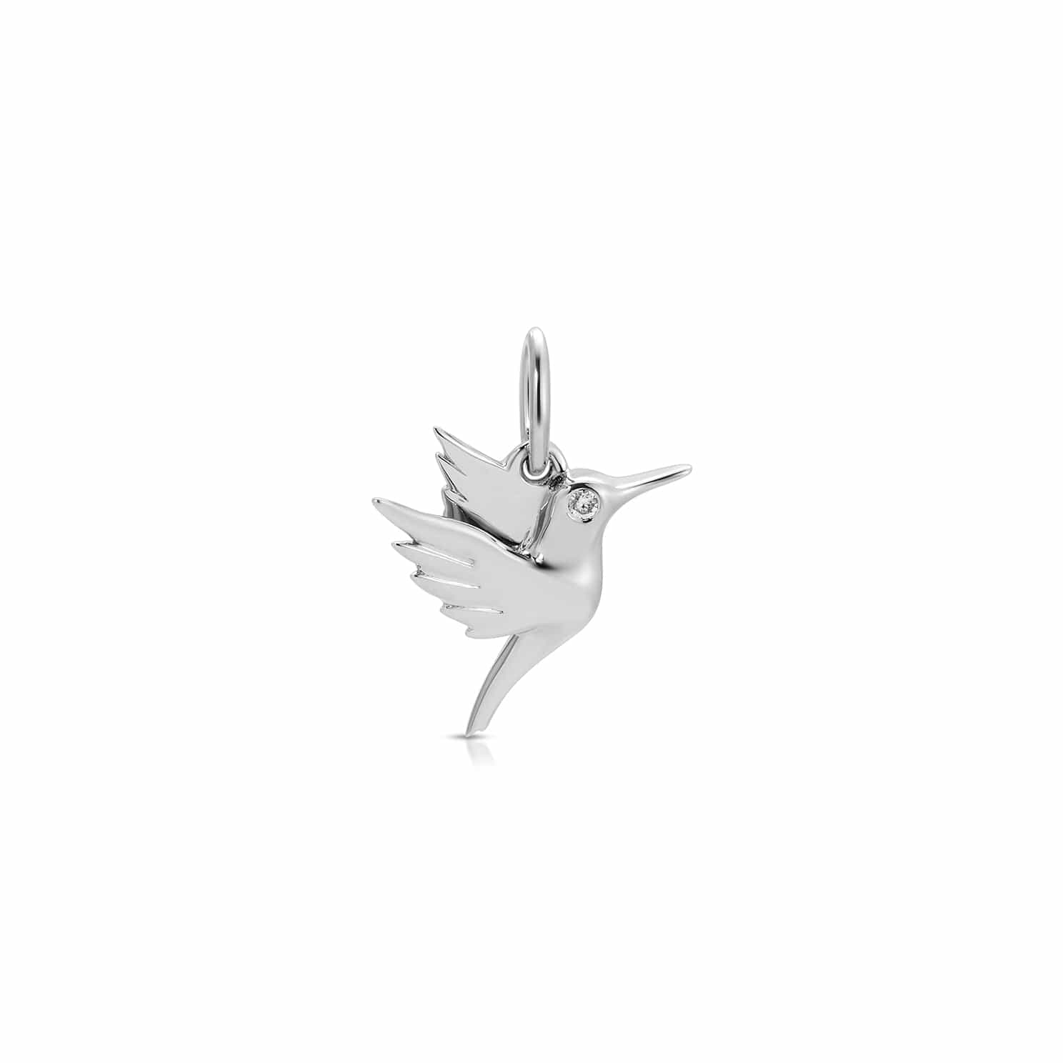 EF Collection CHARMS Hummingbird Charm with Diamond Eye