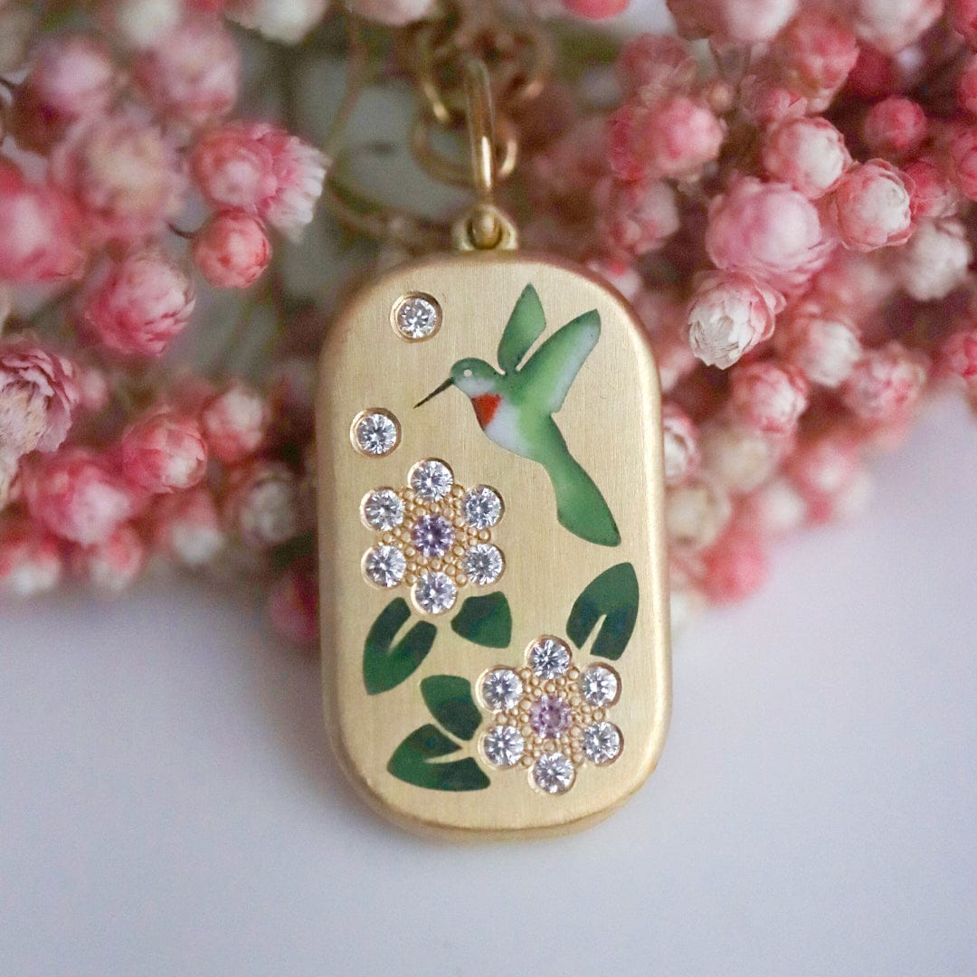 Gwen Barba CHARMS Hummingbird Pendant
