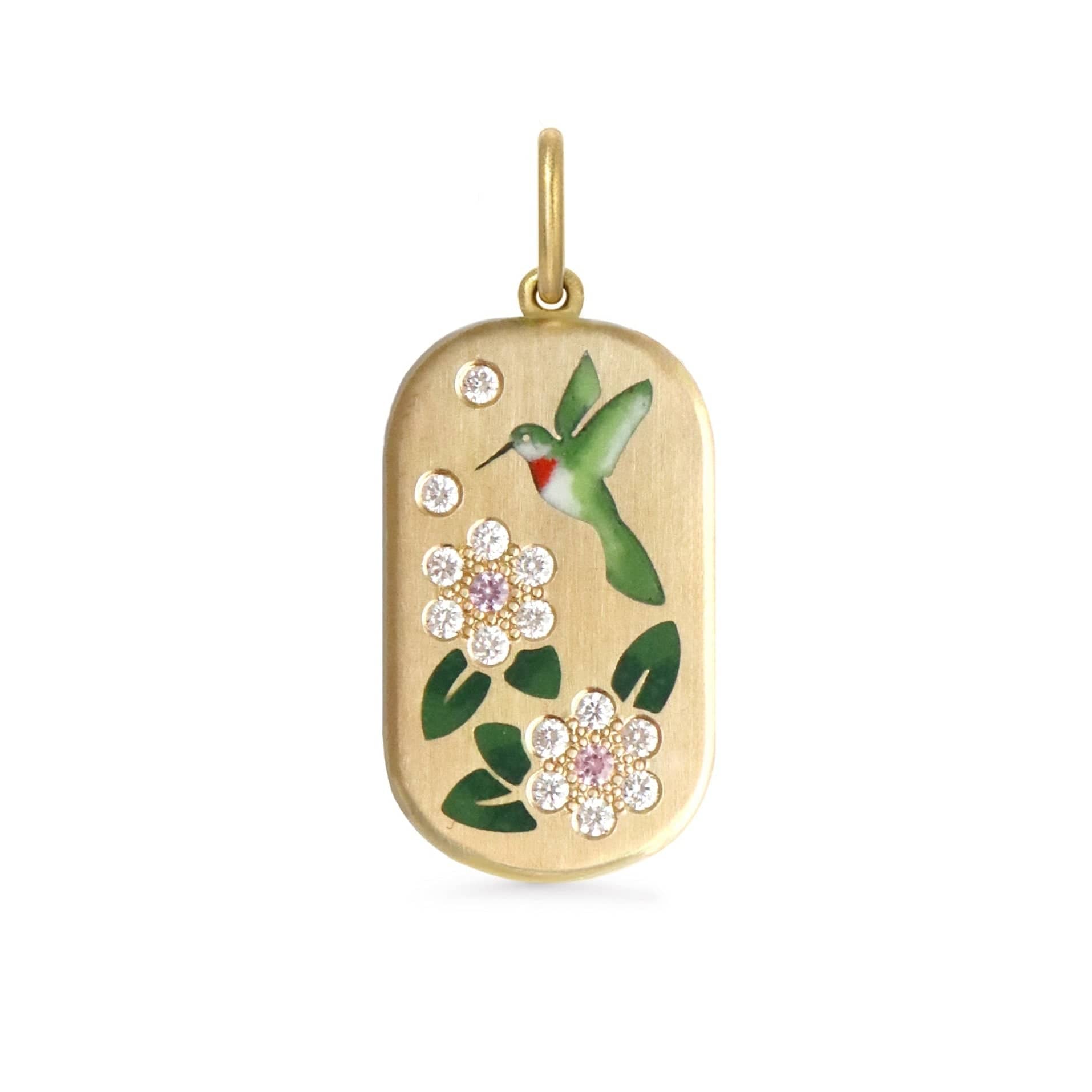 Gwen Barba CHARMS Hummingbird Pendant