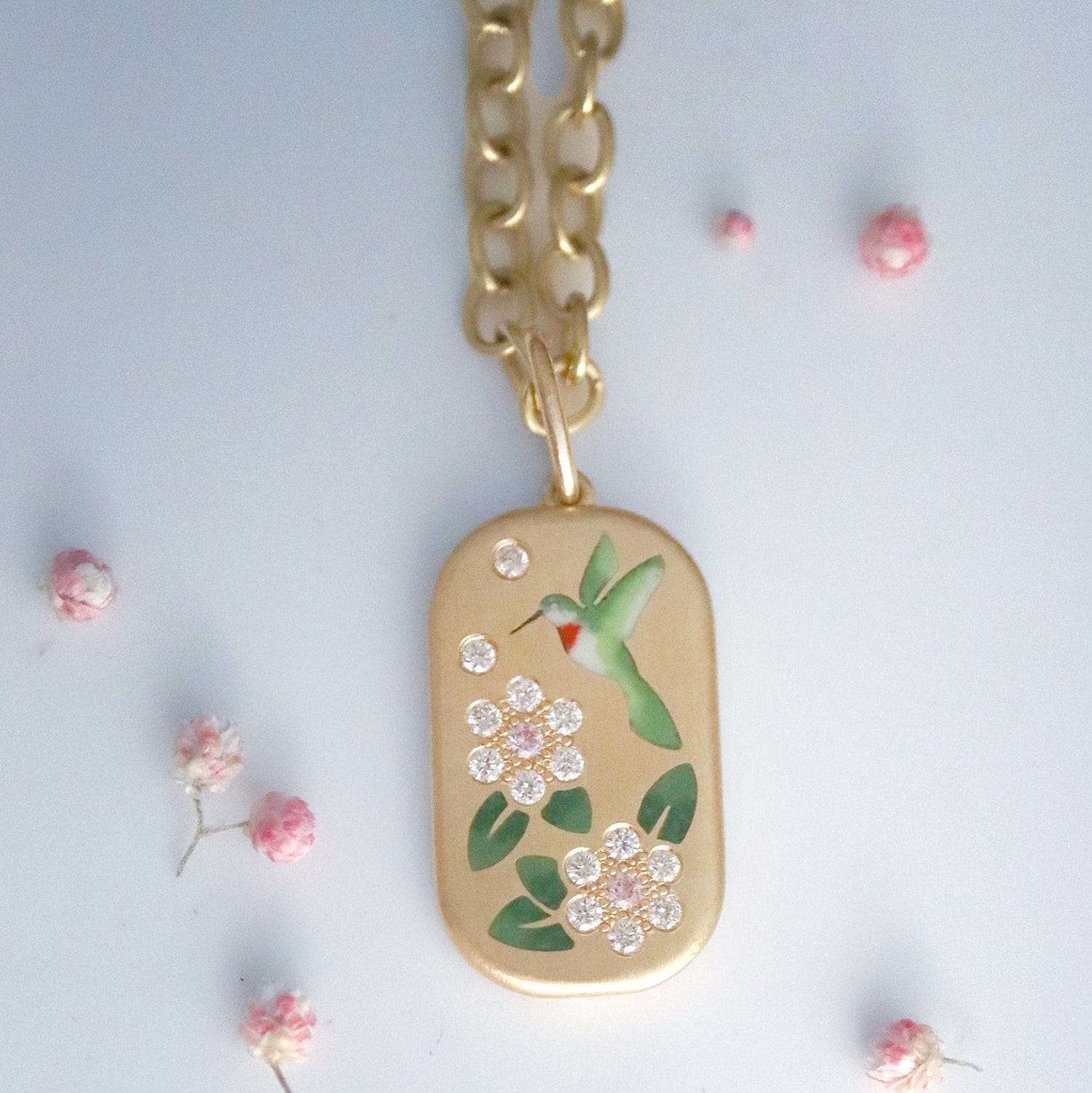 Gwen Barba CHARMS Hummingbird Pendant
