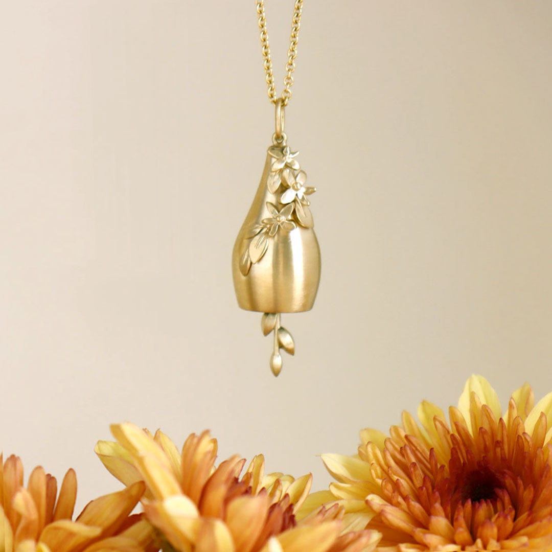 Gwen Barba Charms & Pendants Blossom Bell Pendant