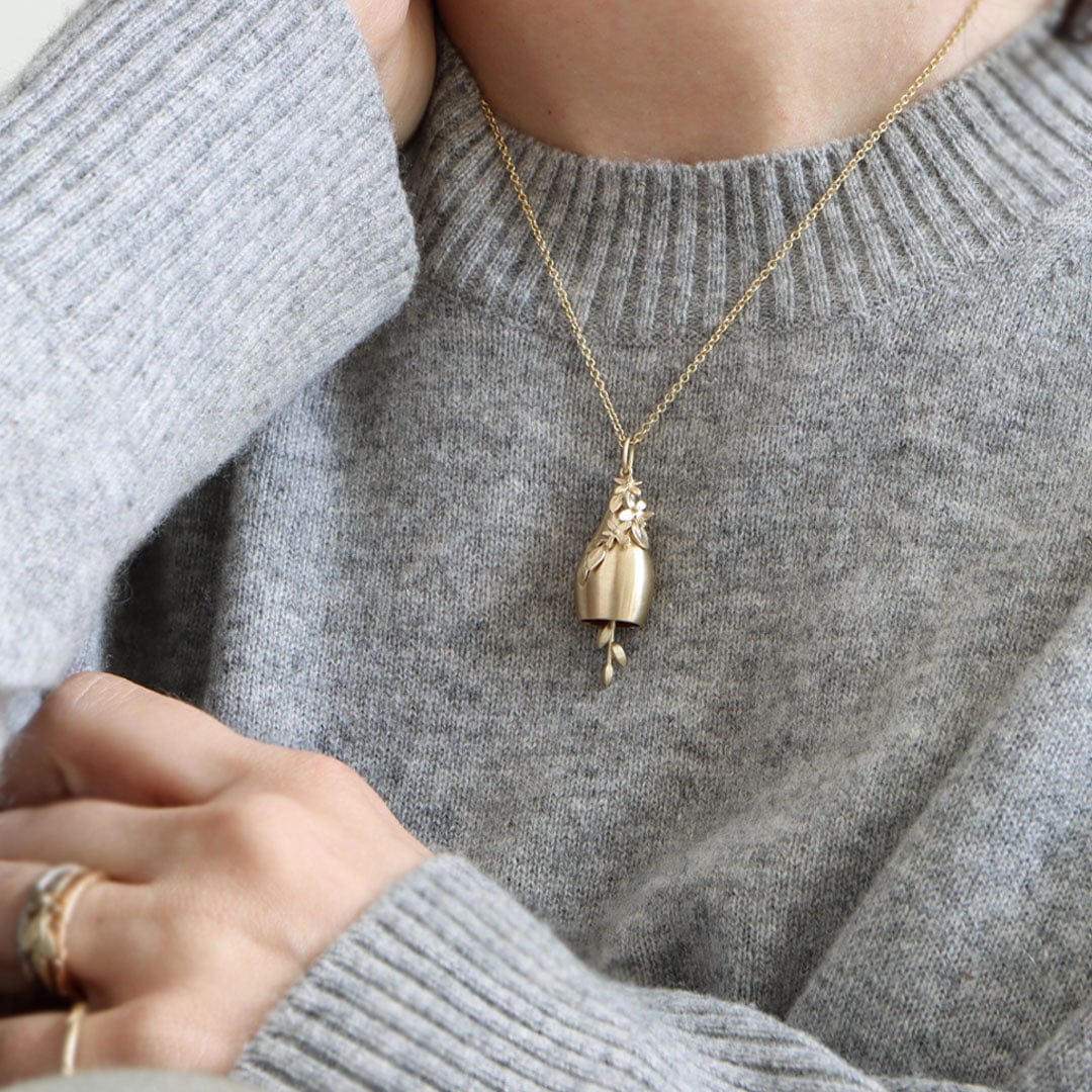 Gwen Barba Charms & Pendants Blossom Bell Pendant