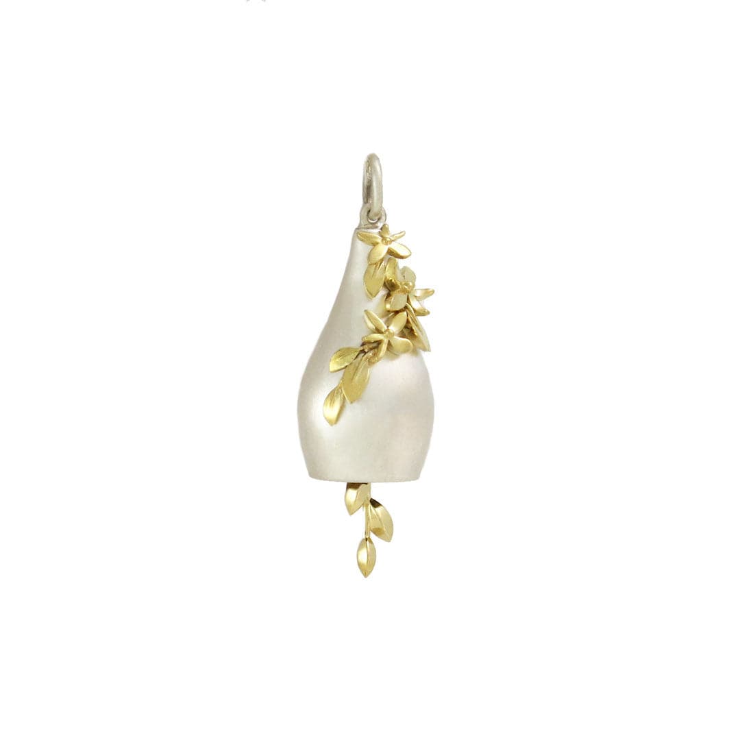 Gwen Barba Charms & Pendants Blossom Bell Pendant - Mixed Metal