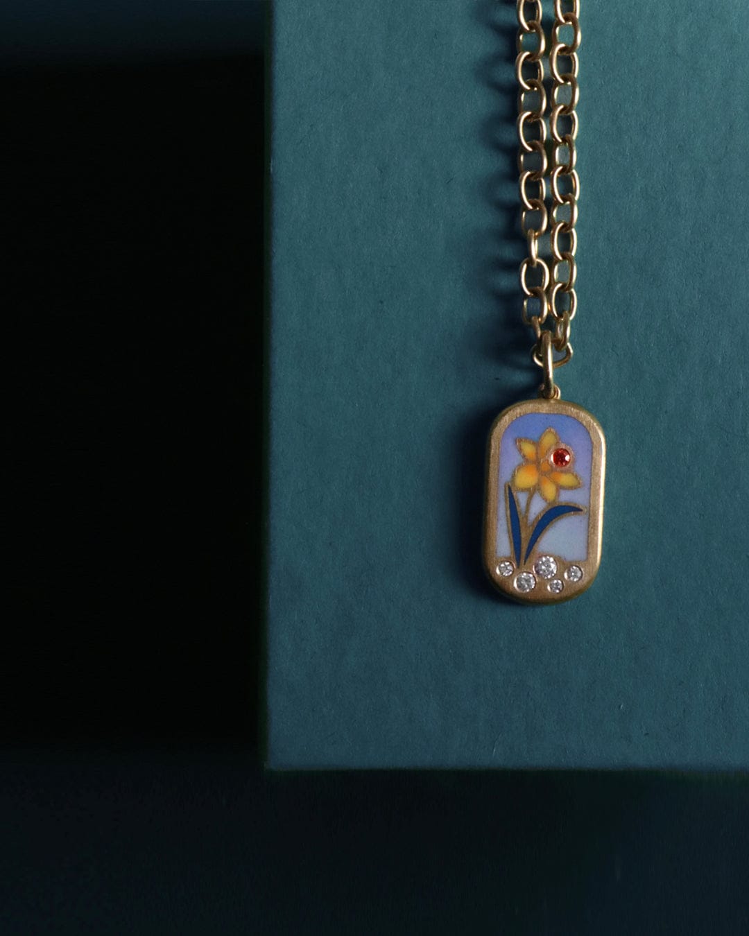 Gwen Barba Charms & Pendants Daffodil Pendant