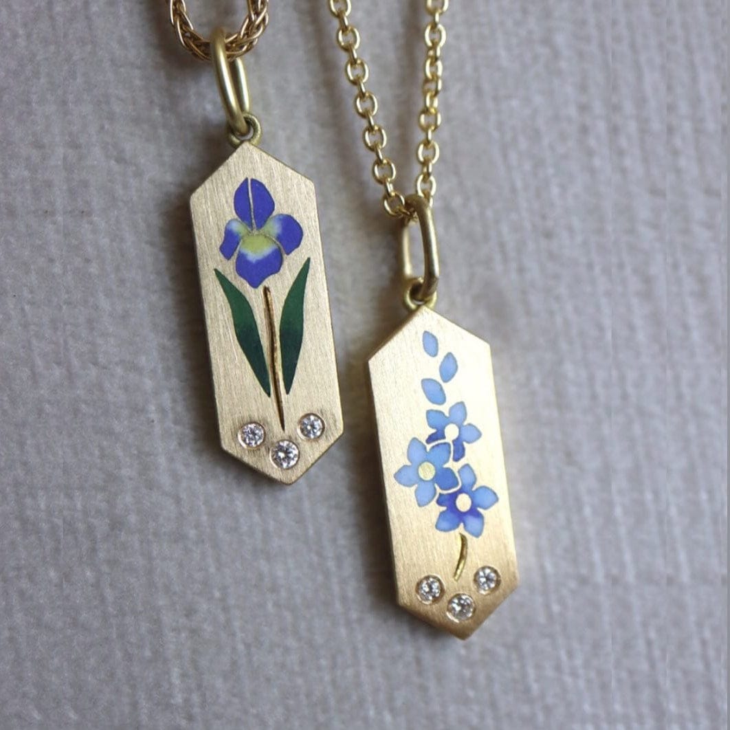 Gwen Barba Charms & Pendants Larkspur Pendant