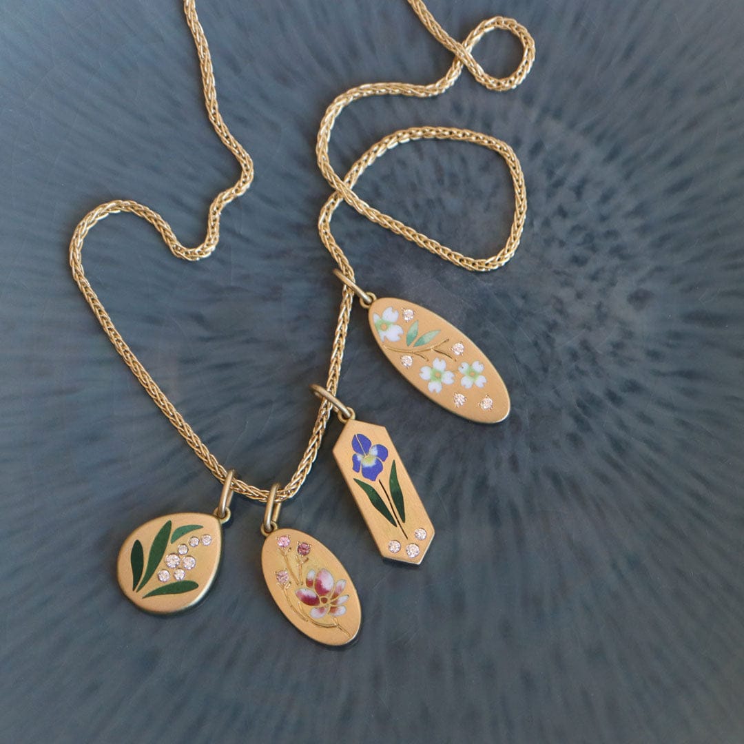 Gwen Barba Charms & Pendants Magnolia Pendant