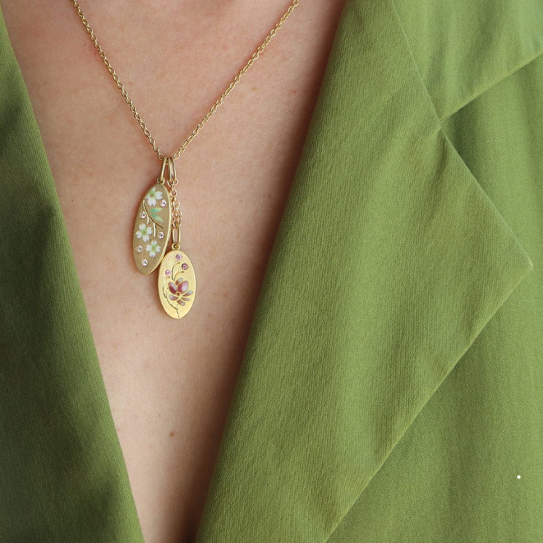Gwen Barba Charms & Pendants Magnolia Pendant