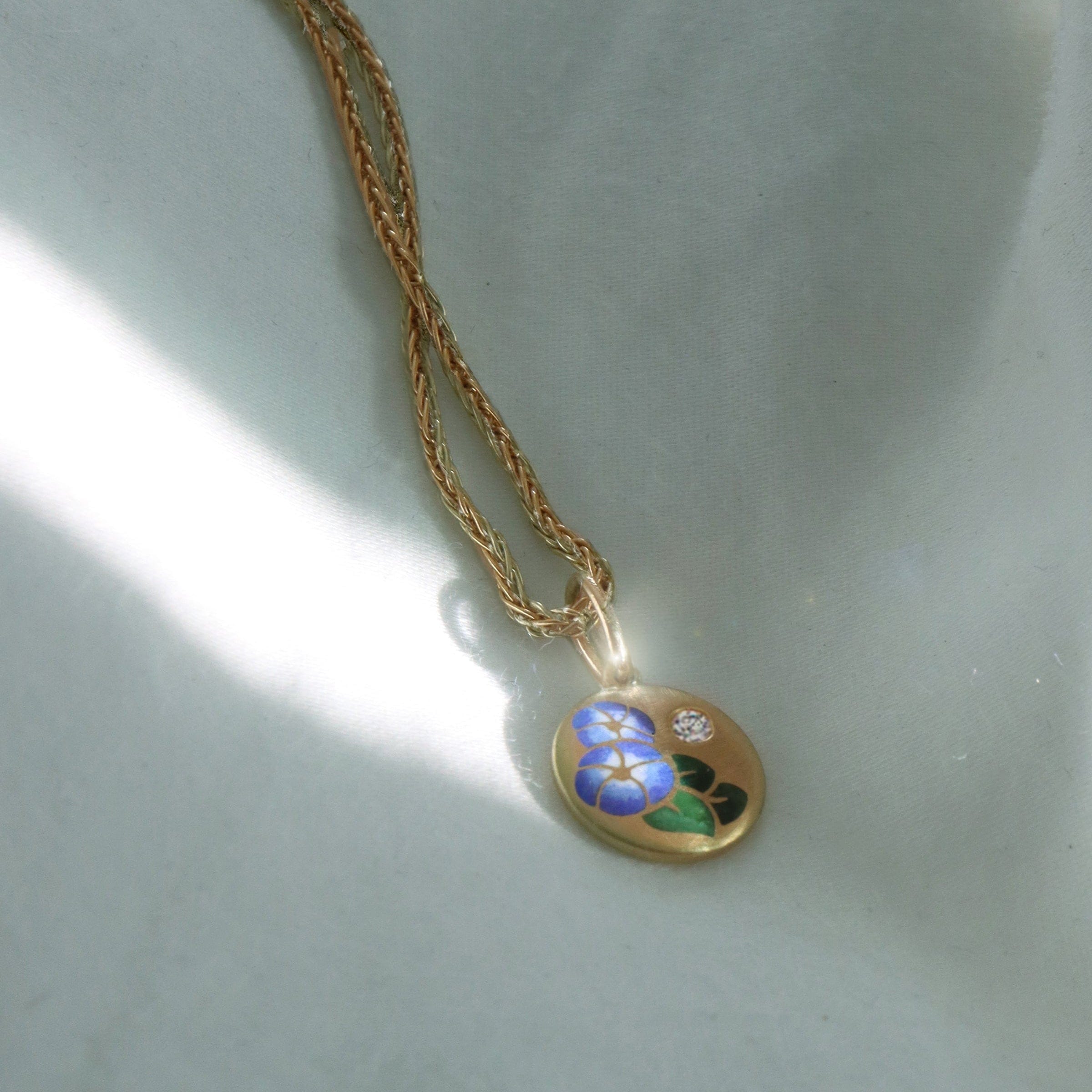 Gwen Barba Charms & Pendants Morning Glory Pendant