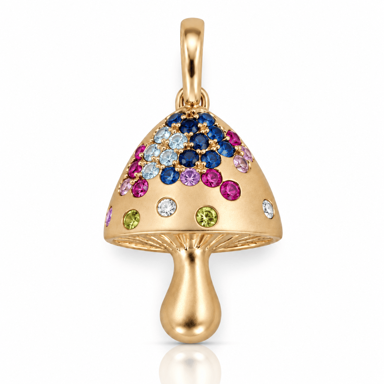 CLA CHARMS Rainbow Mushroom Charm