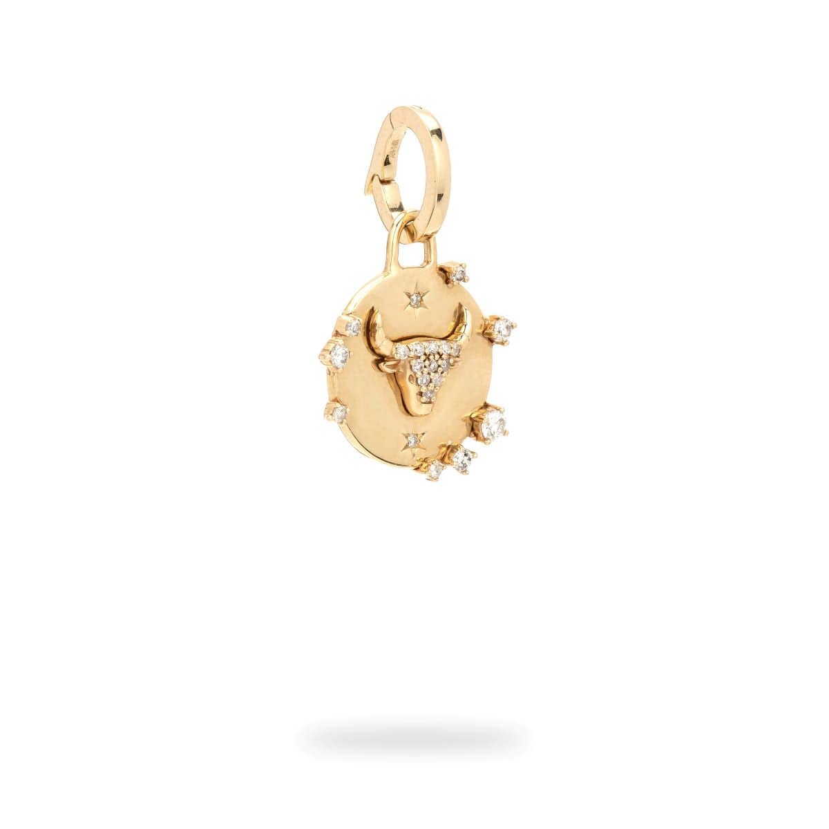 Adina Reyter CHARMS Zodiac Diamond  Taurus Hinged Charm
