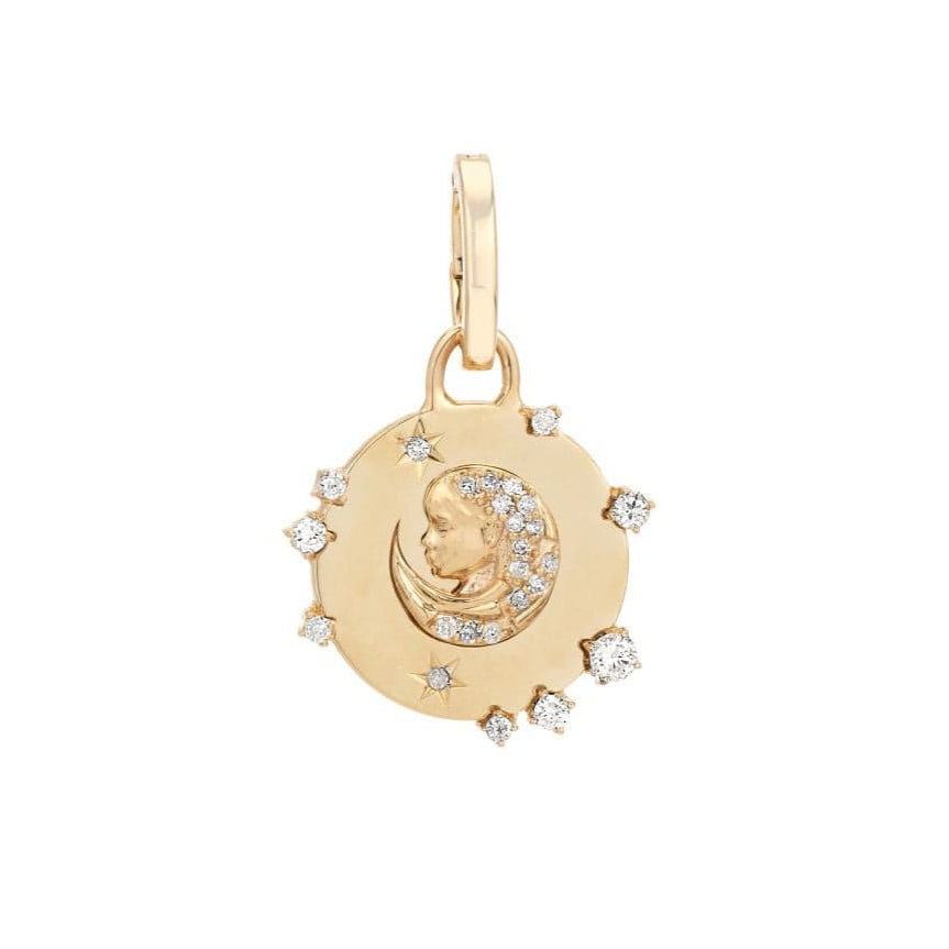 Adina Reyter CHARMS Zodiac Diamond  Virgo Hinged Charm